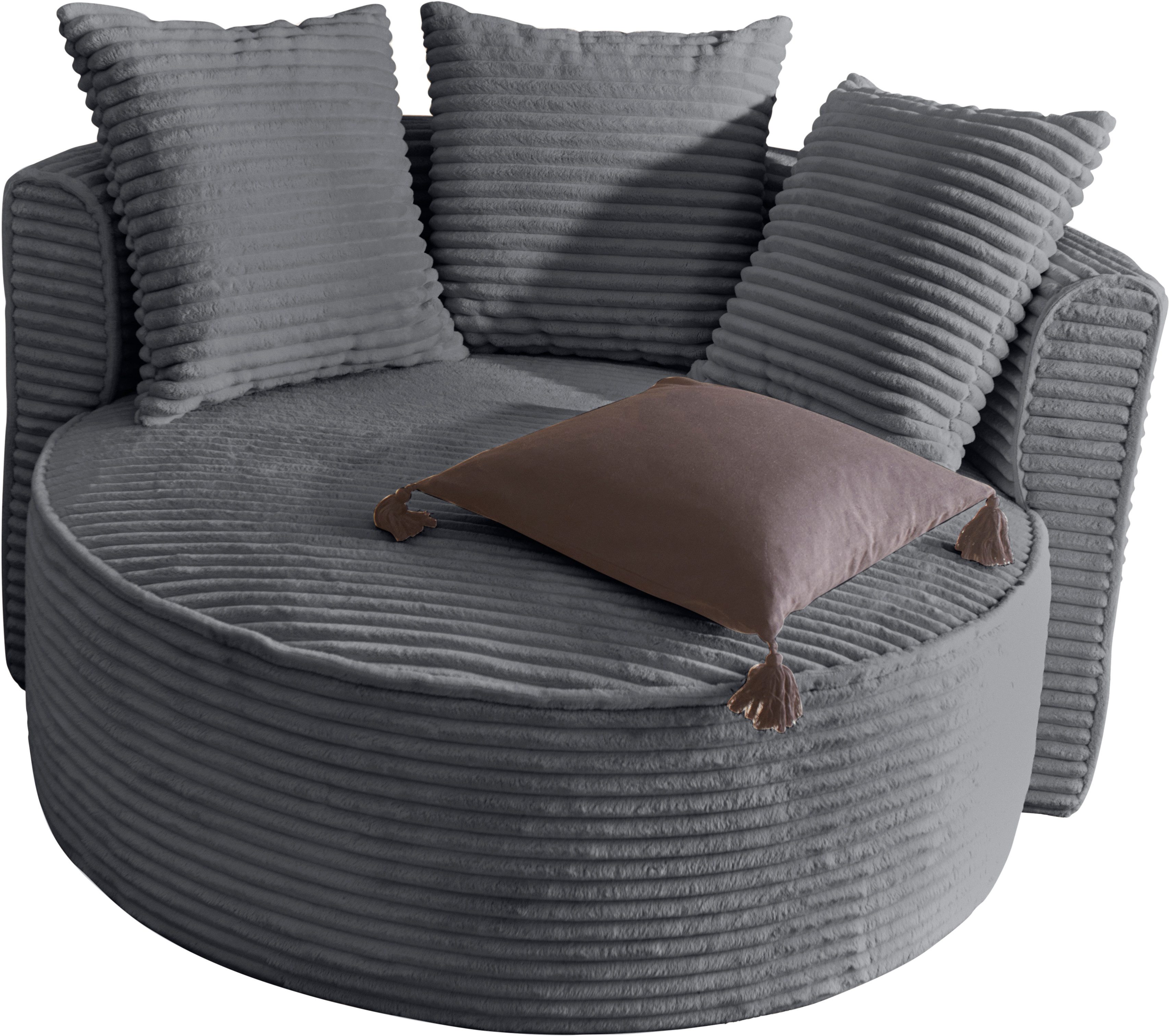 LeGer Home by Lena Gercke XXL-fauteuil Isalie, stoel in moderne kleuren, leesstoel, loveseat, grote stoel