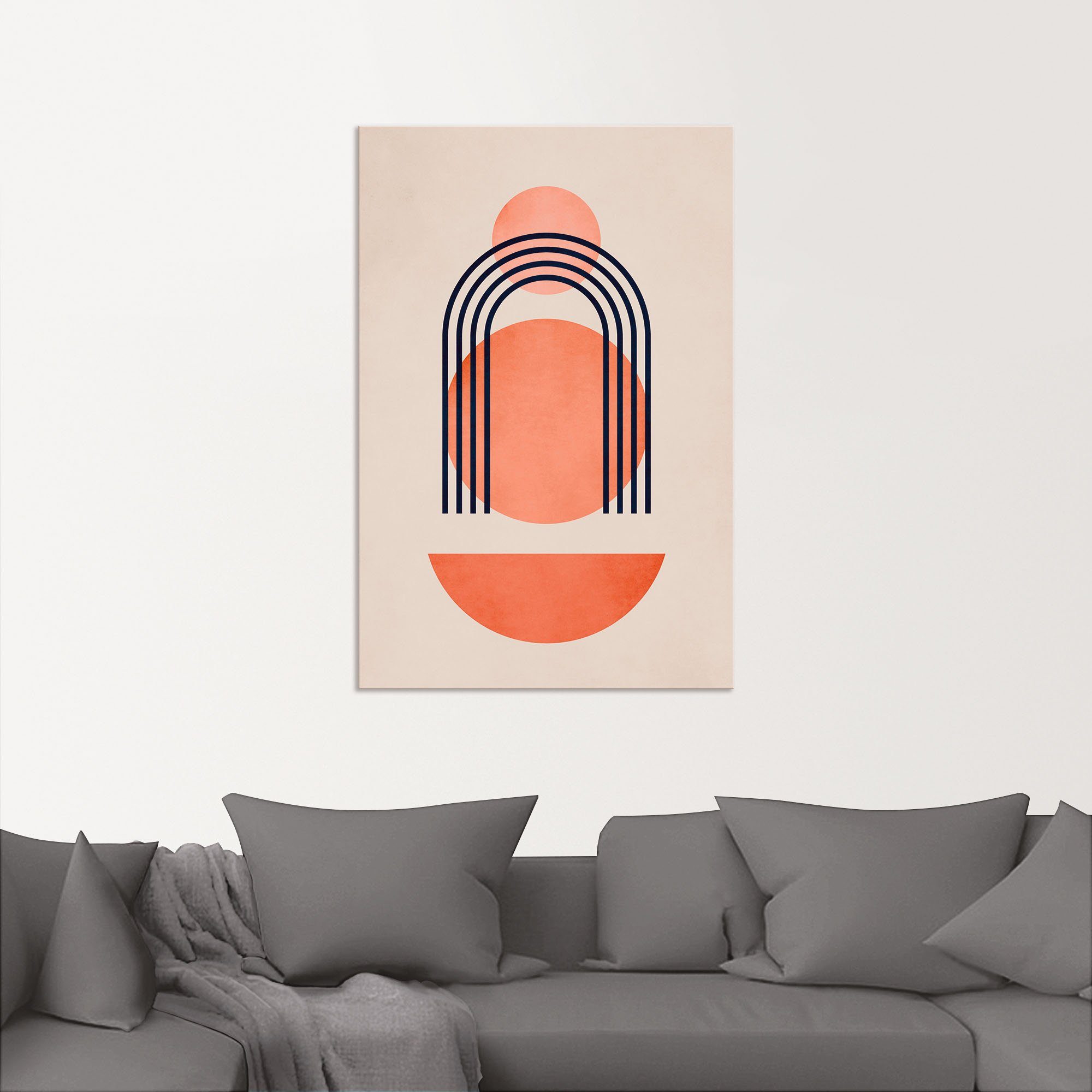 Artland Artprint Geometrica Nr. 7 als artprint van aluminium, artprint op linnen, poster, muursticker in verschillende maten