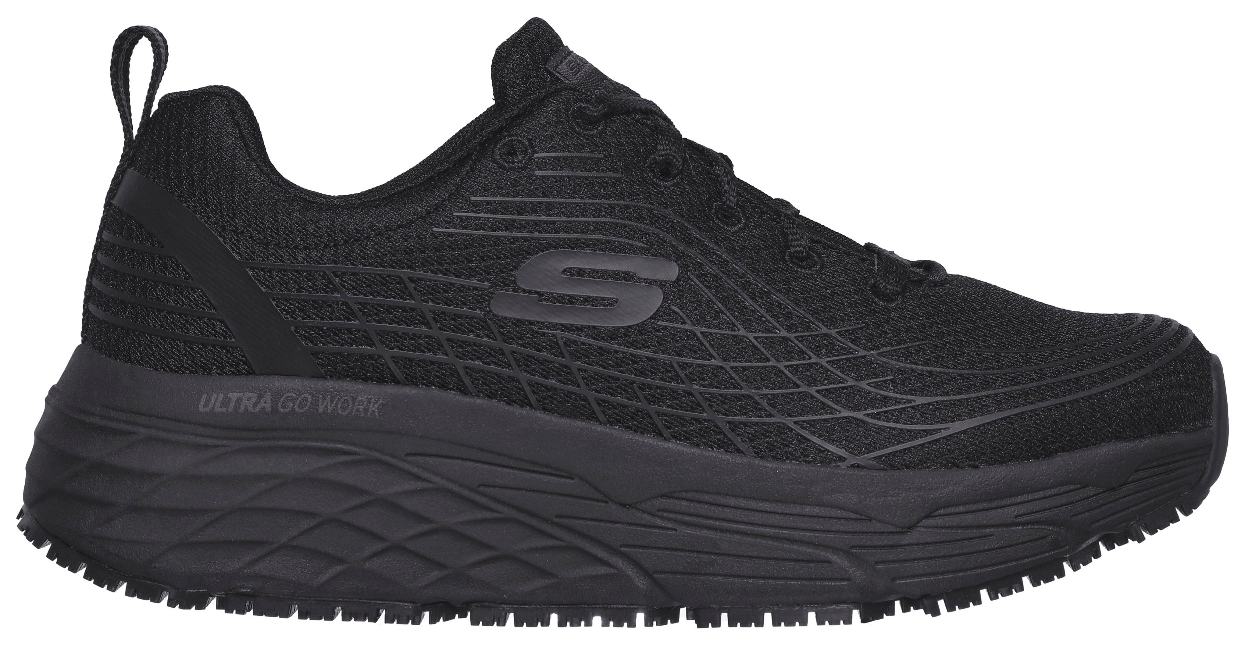 Skechers Werkschoenen MAX CUSHIONING ELITE SR Veterschoen voor de horeca, geschikt voor machinewas