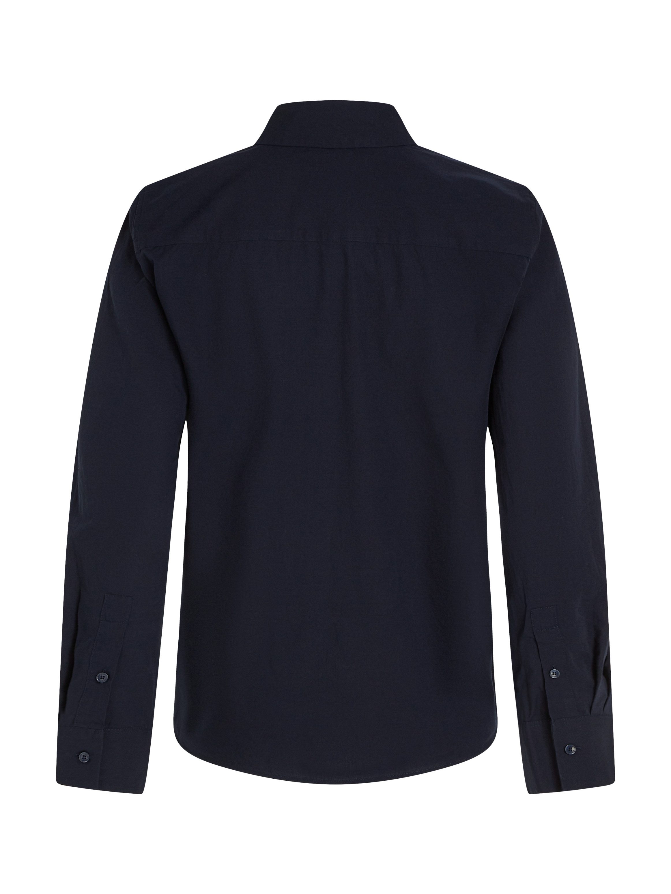 Tommy Hilfiger Overhemdblouse ESS POPLIN REGULAR SHIRT met popeline, geborduurd tommy hilfiger logo