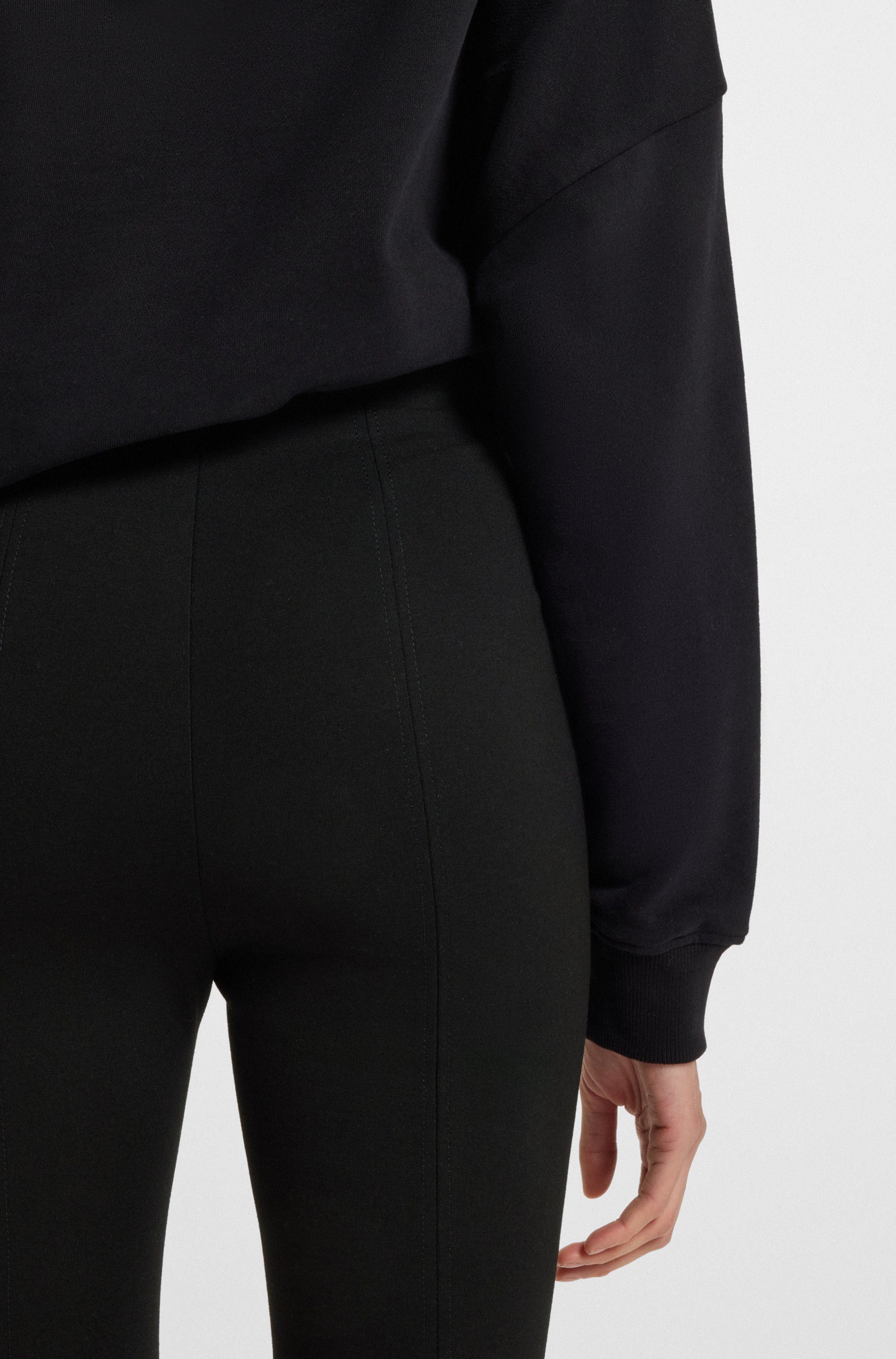 Boss Orange Geweven broek Tegging Premium Damesmode