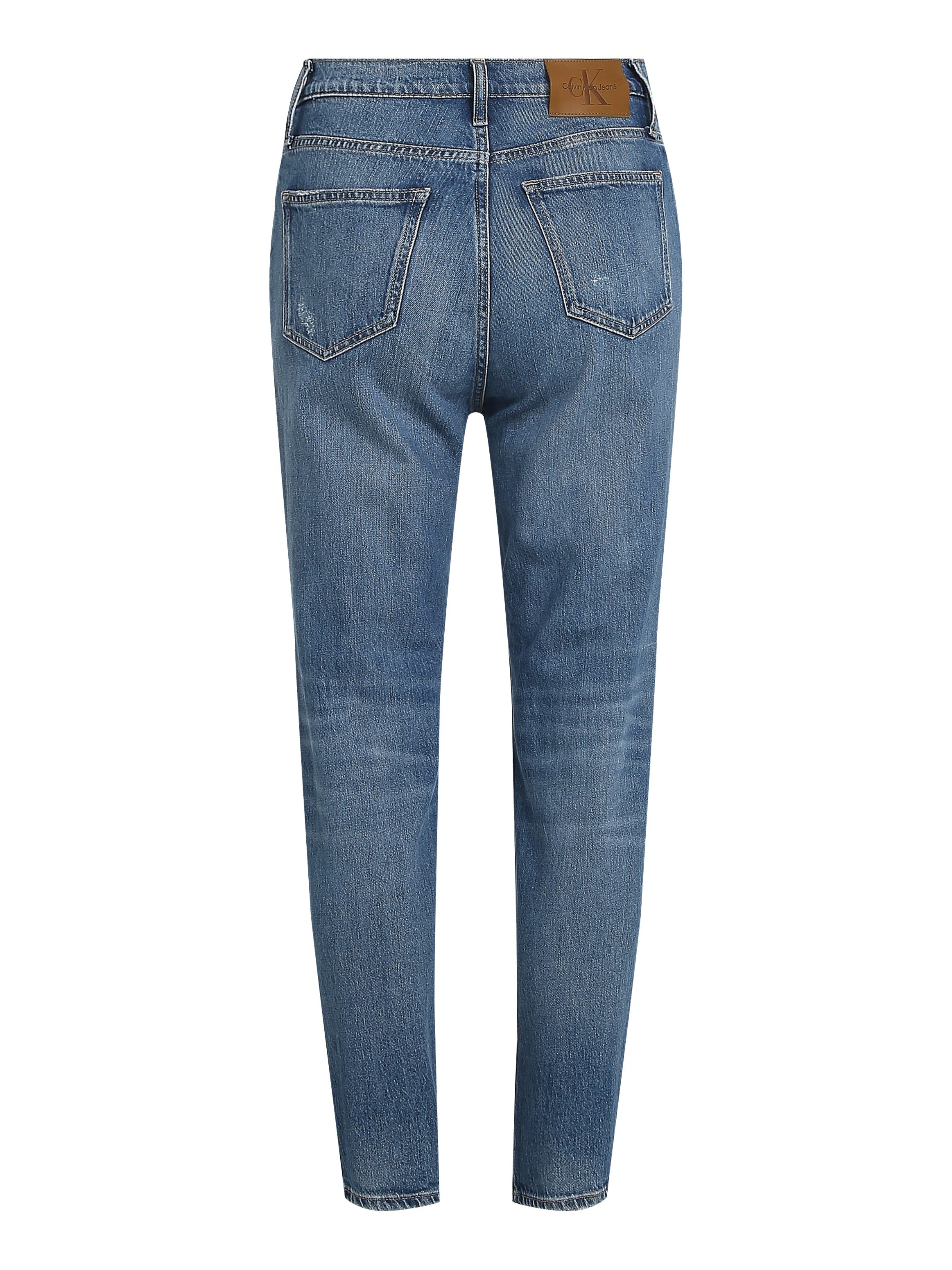 Calvin Klein Mom jeans MOM JEAN met scheuren