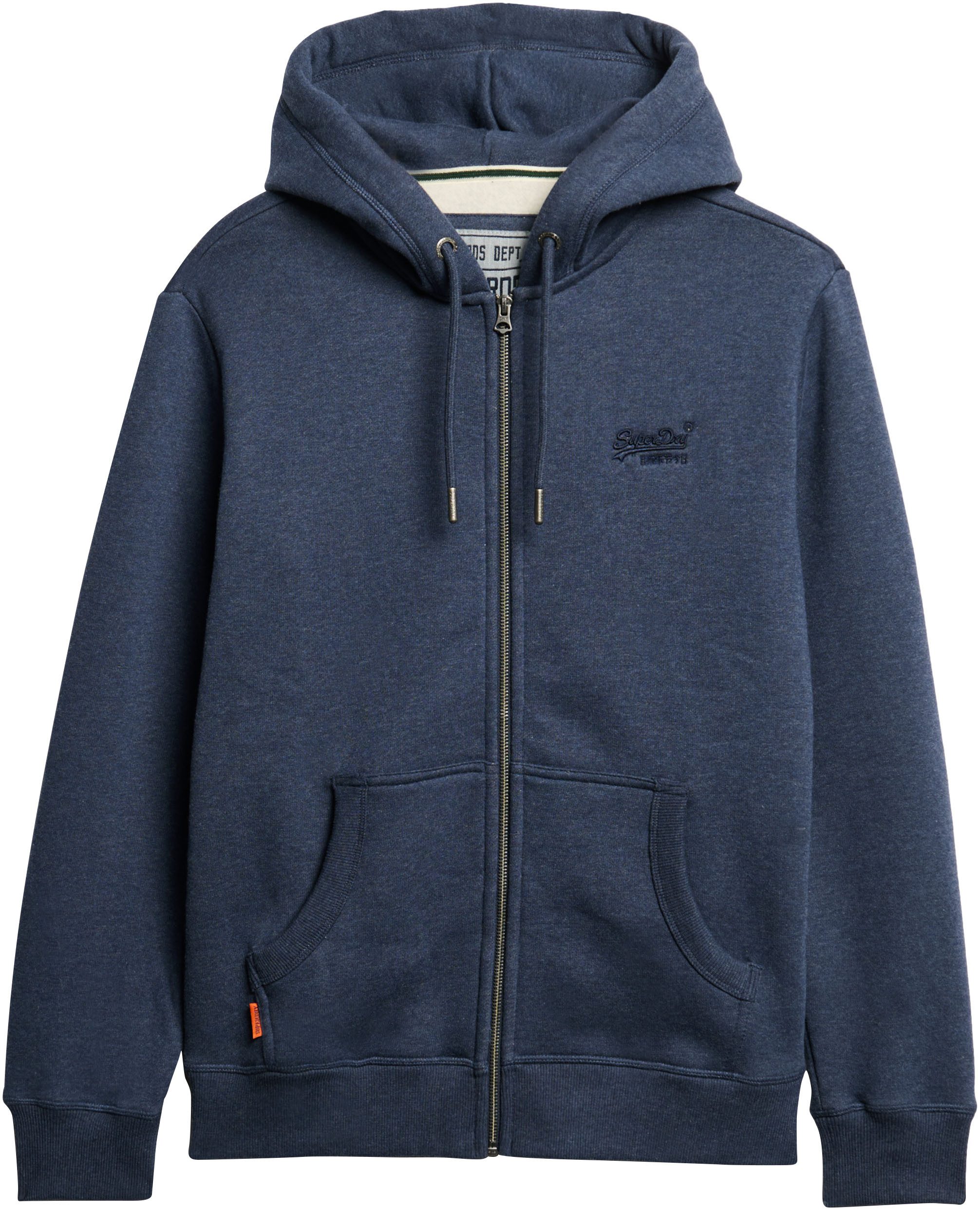 Superdry Capuchonsweatvest ESSENTIAL LOGO ZIP HOODIE