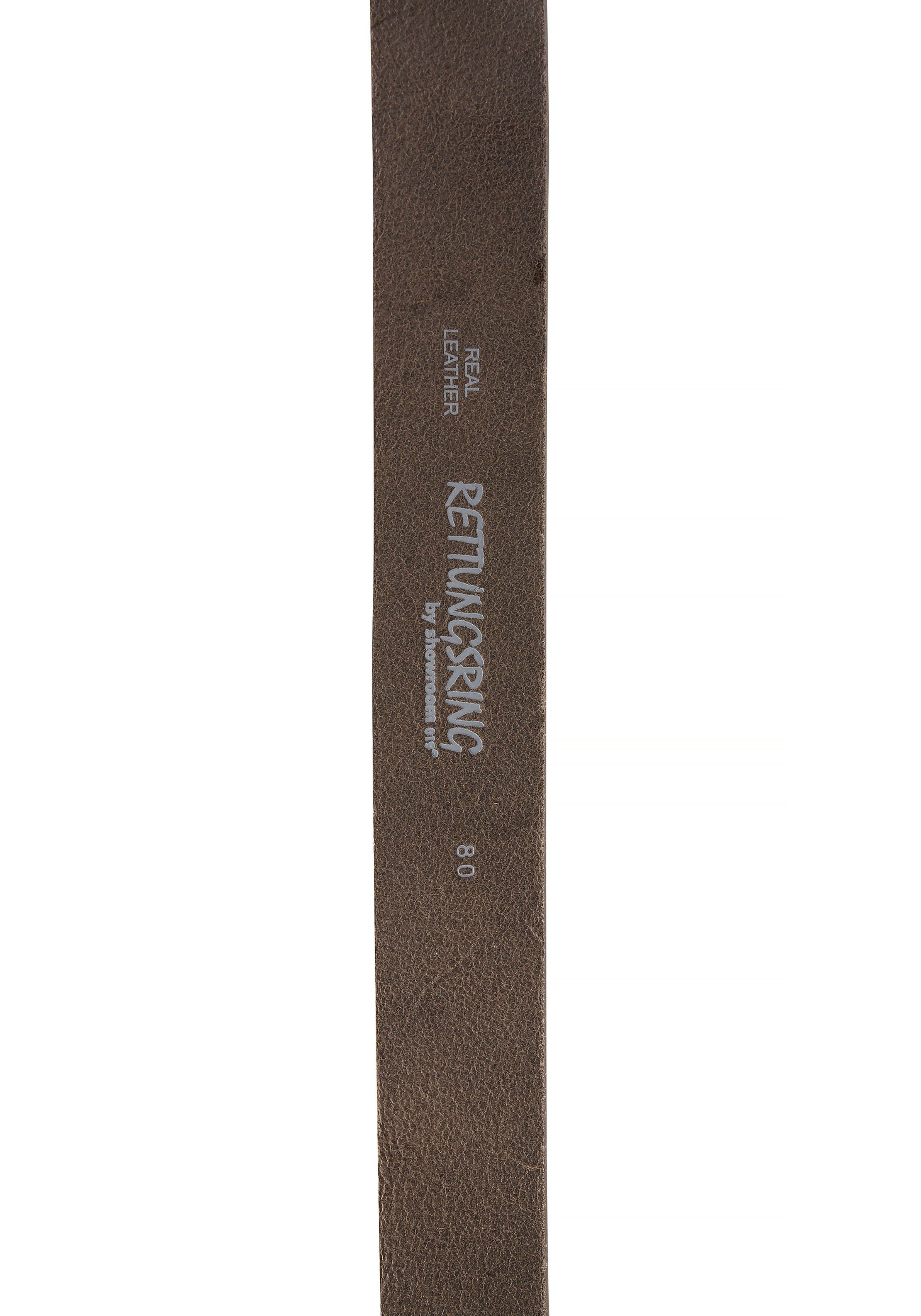 RETTUNGSRING by showroom 019° Leren riem met verwisselbare sluiting "spa doorn"