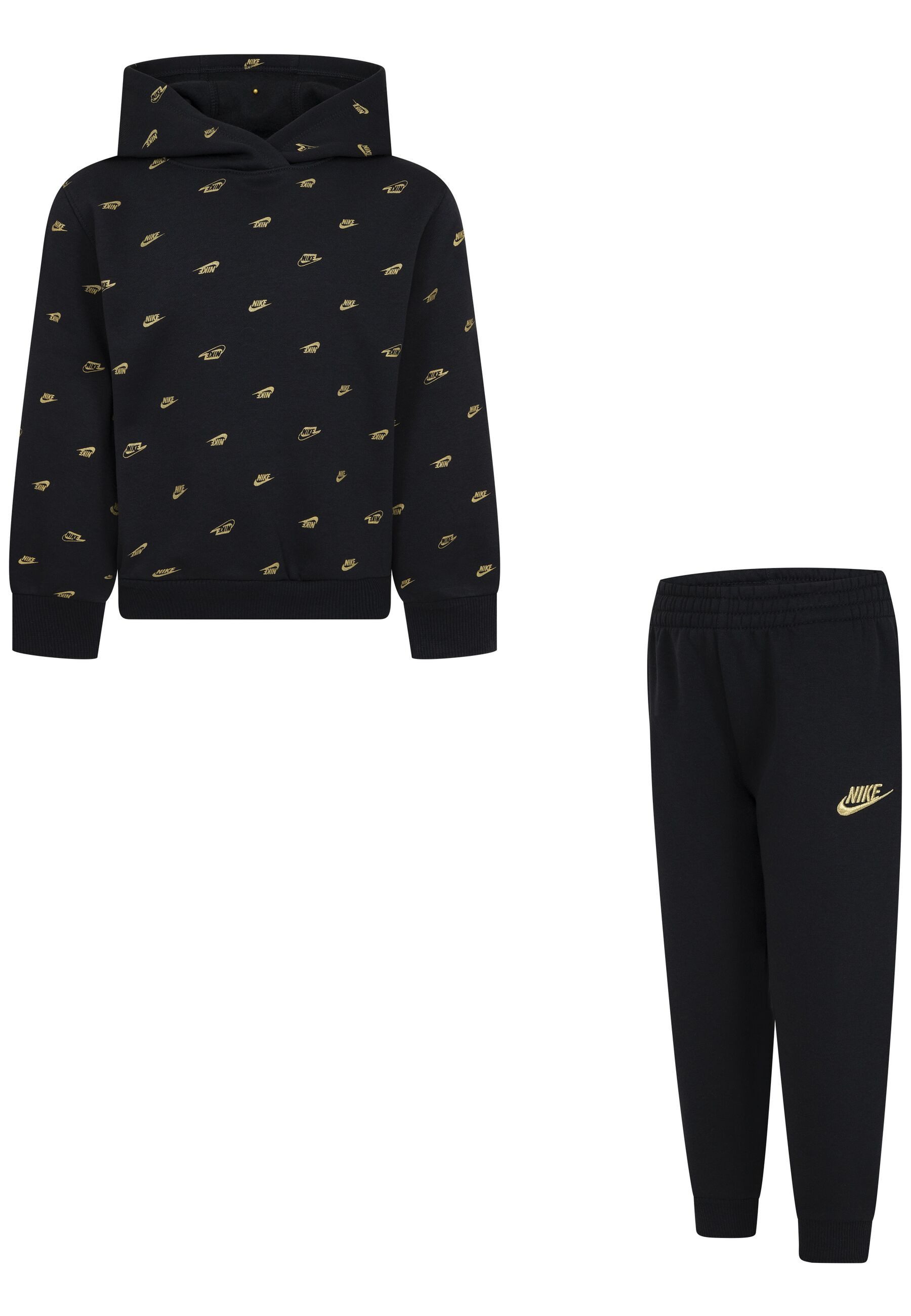 Nike Sportswear Sweatpak kinderen trainingspakken maat 110 (5) zwart