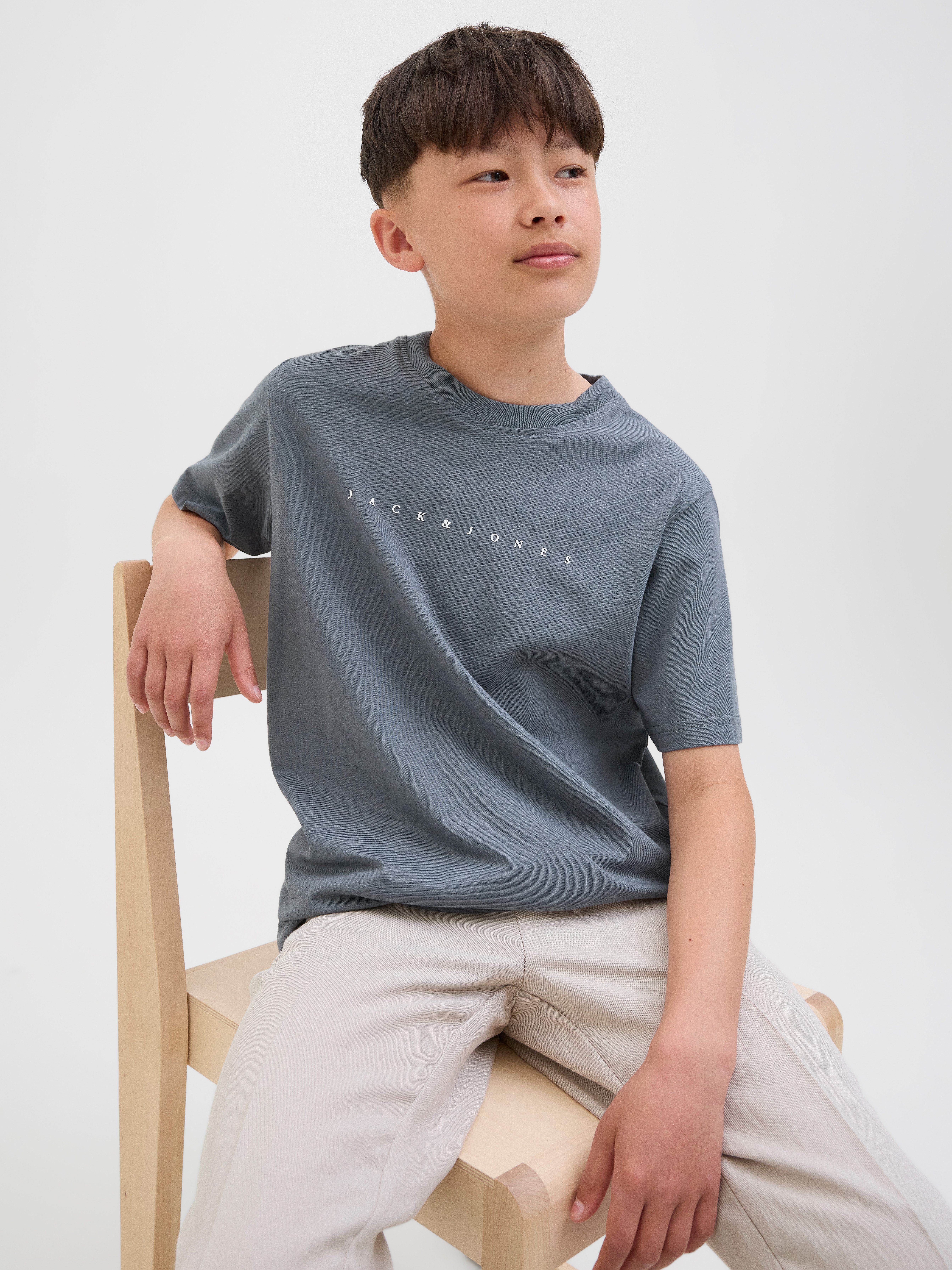 Jack & Jones Junior Shirt met korte mouwen JJESTAR casual, zacht, ademend, stijlvol