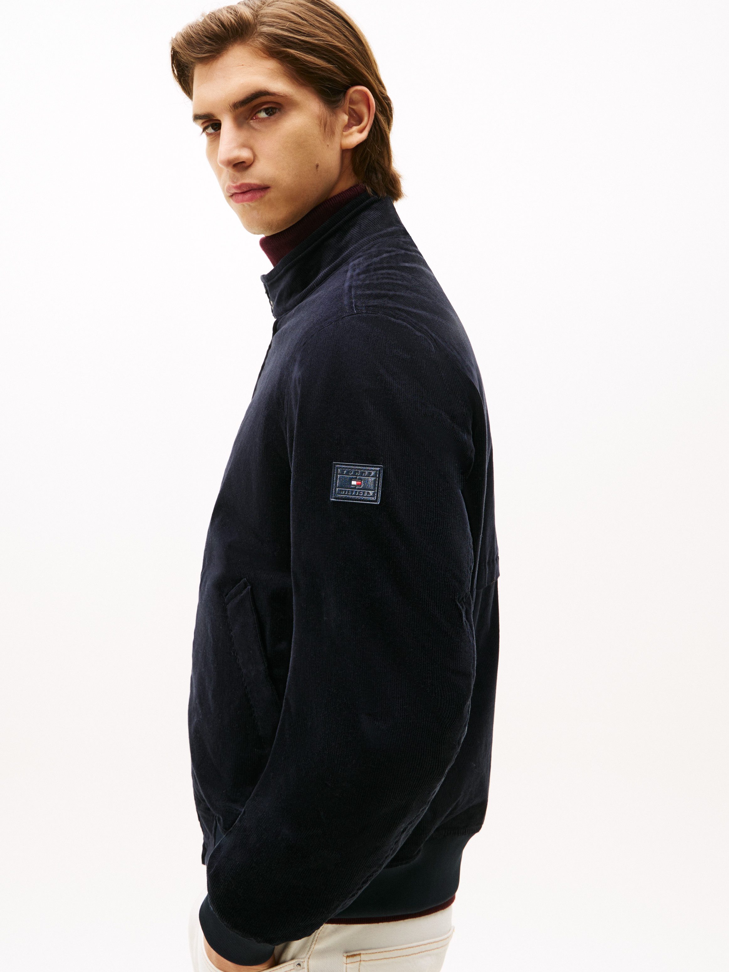 Tommy Hilfiger Cordjasje CORD HARRINGTON JACKET