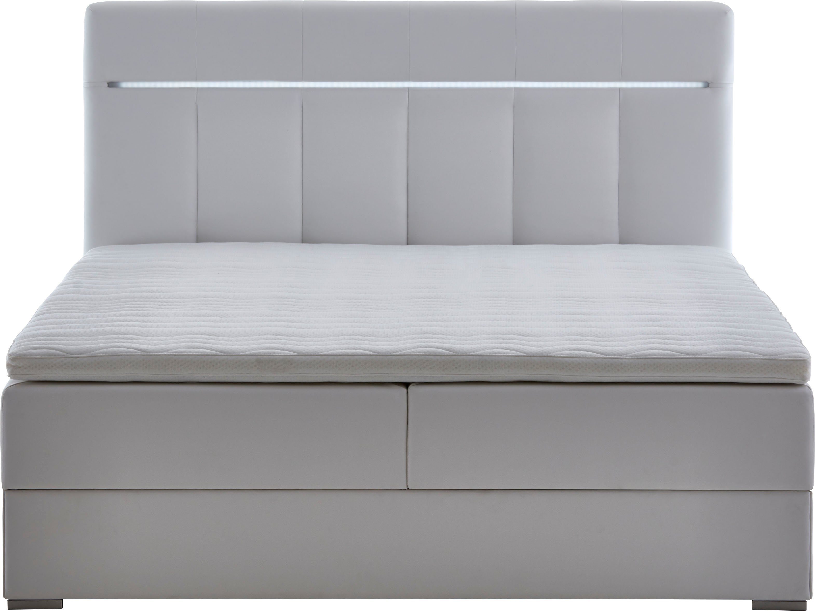 ATLANTIC home collection Boxspring TESSA met ledverlichting en bedkist