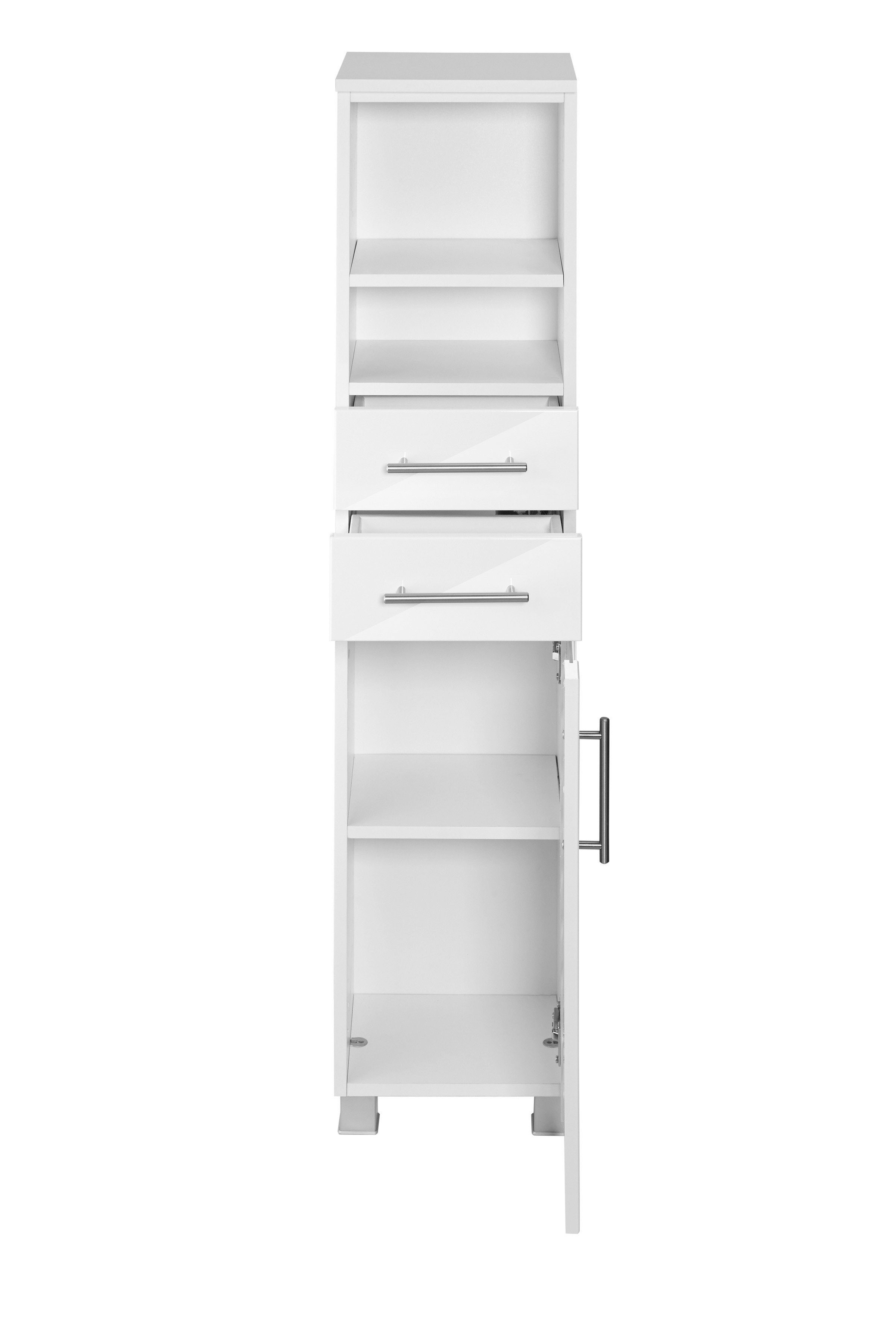 welltime Halfhoge kast Jaca Breedte 30 cm, met MDF-hoogglansfronten