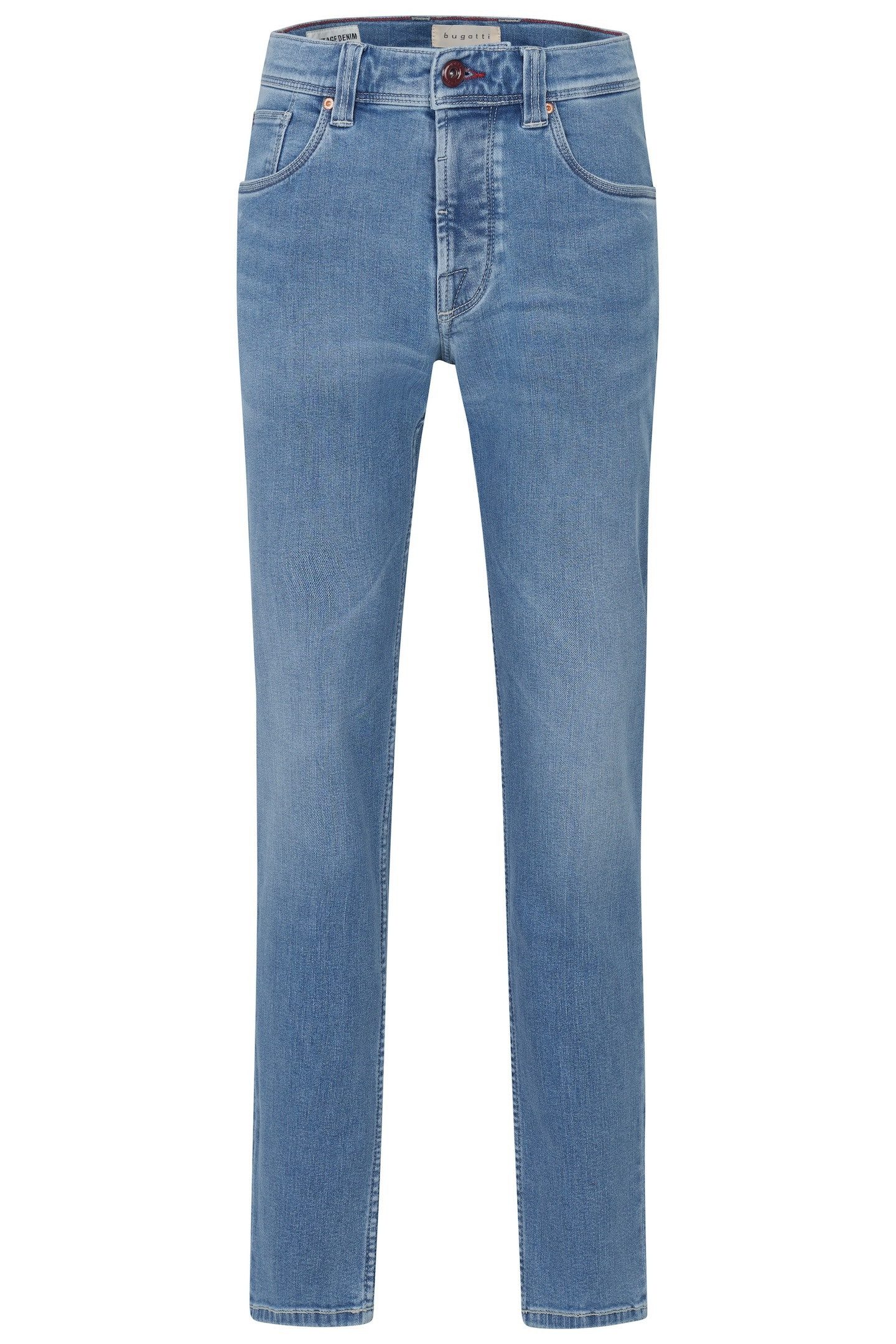 Bugatti 5-pocket jeans met elastaan