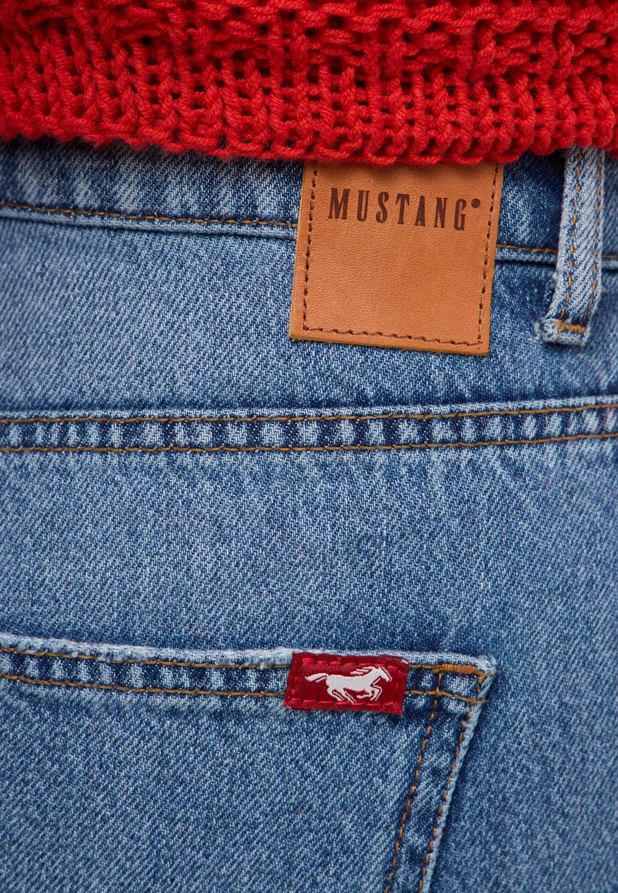 MUSTANG Wijde jeans Dames stijl Medley brede pijp