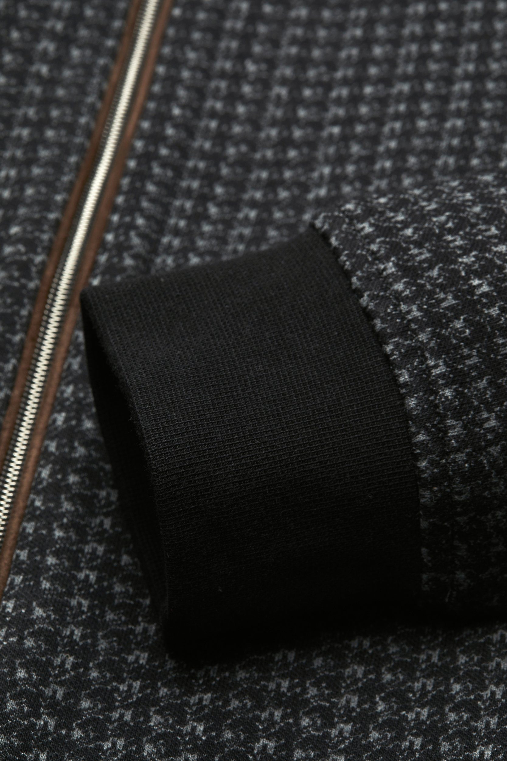 Bugatti Sweatvest met collegkraag