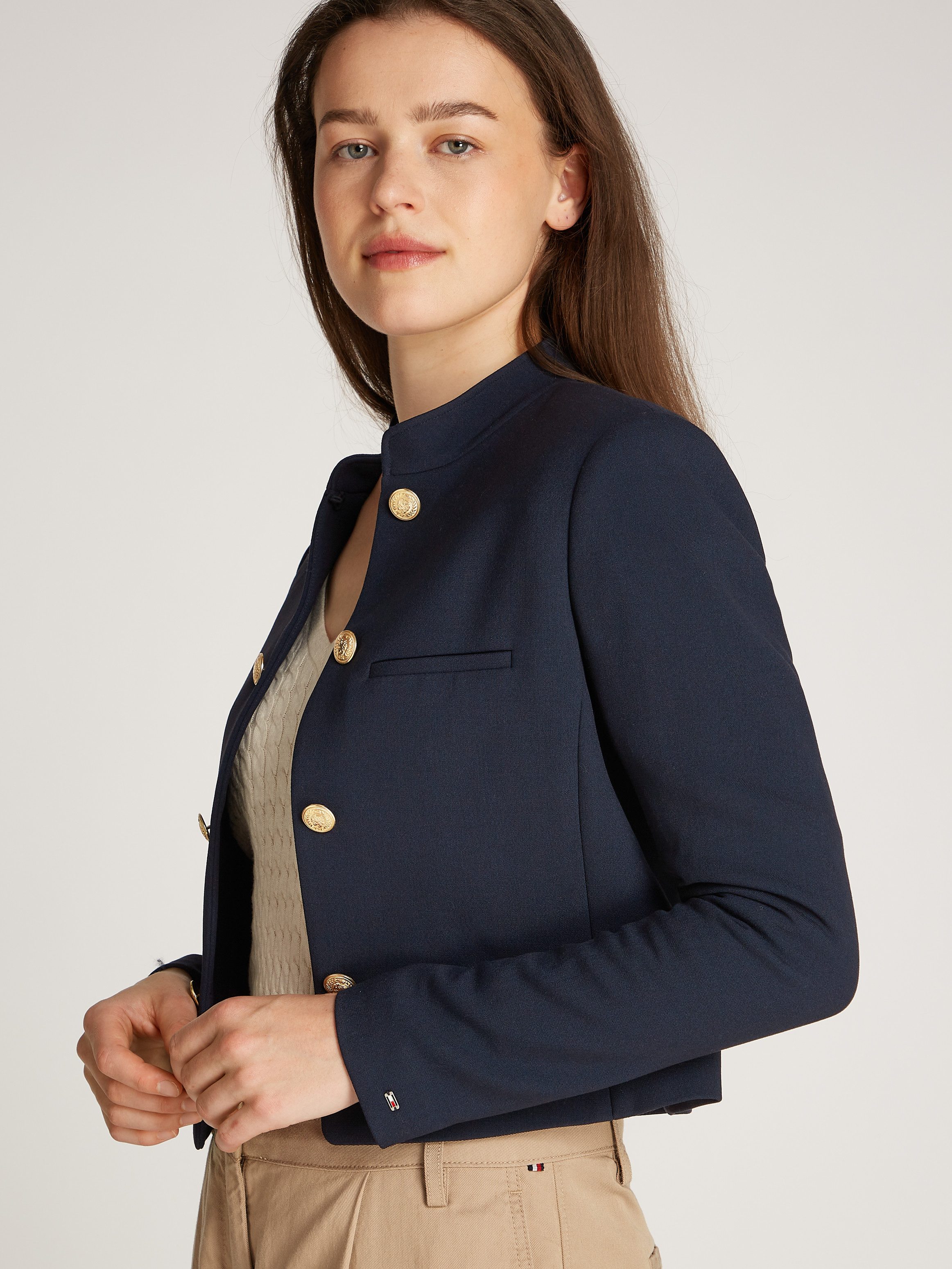 Tommy Hilfiger Korte blazer PUNTO SHORT SB BLAZER JACKET