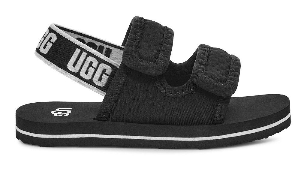 UGG Badslippers T LENNON SLINGBACK , zomerschoen, badschoen, klittenbandschoen, met klittenbandsluiting