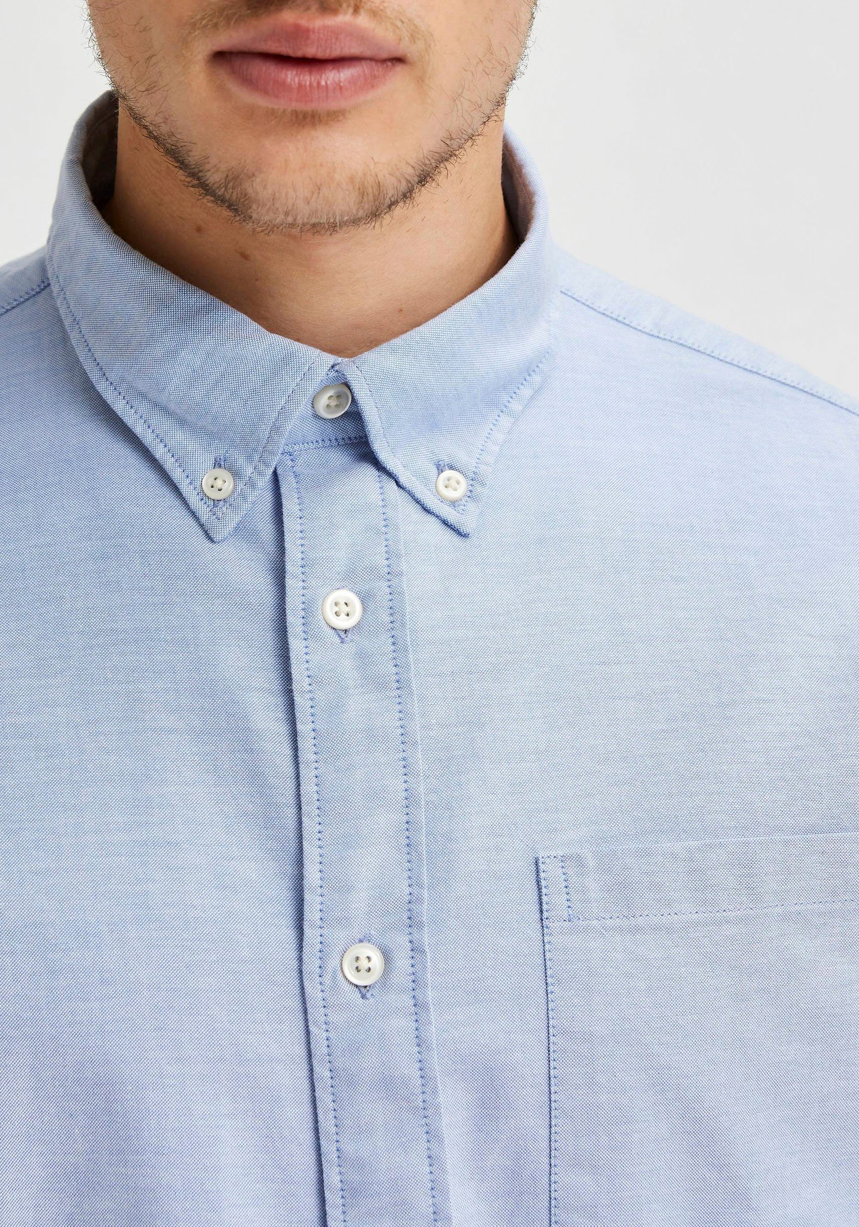 SELECTED HOMME Overhemd met lange mouwen SLHREGRICK-OX FLEX S