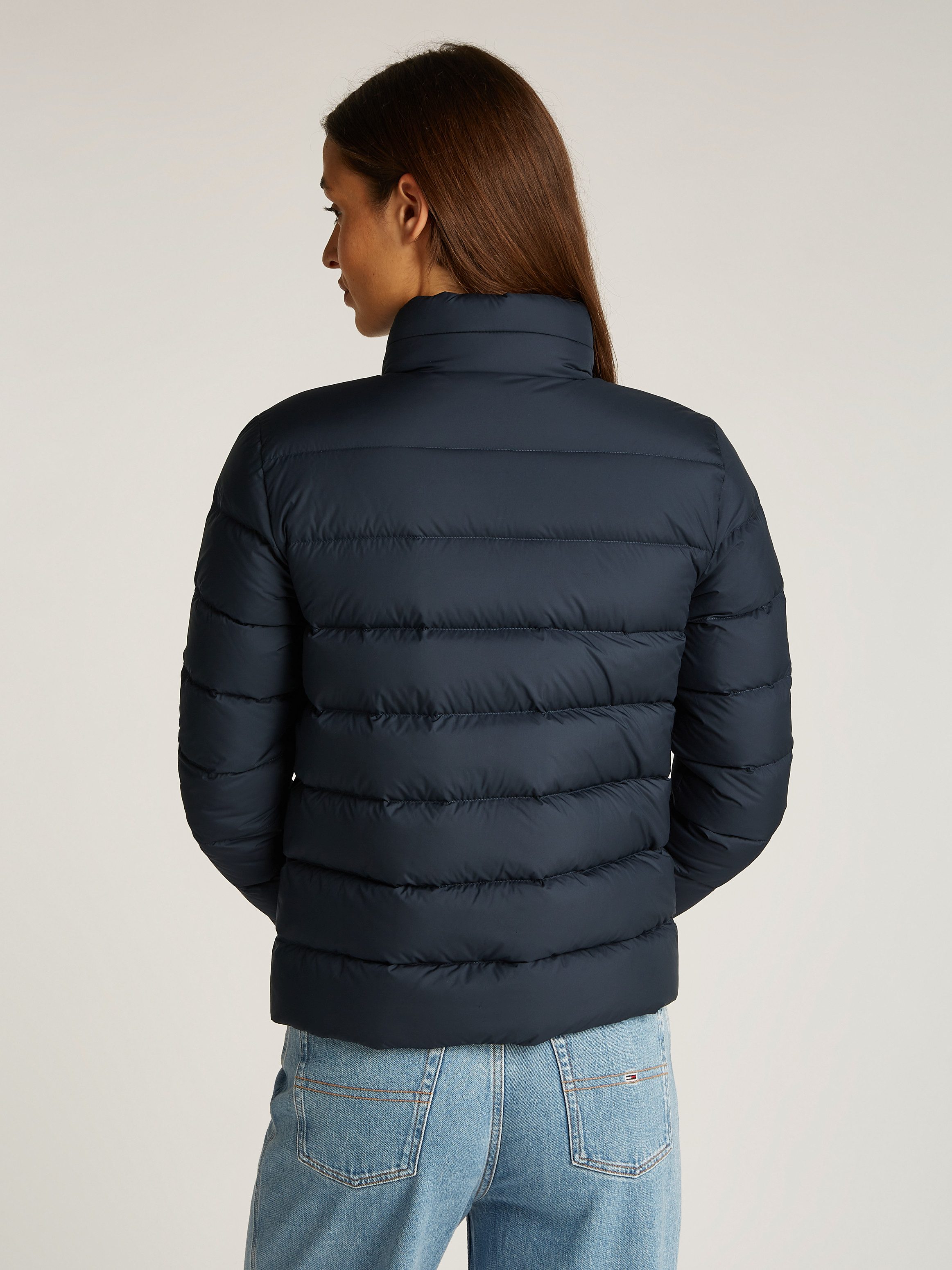 TOMMY JEANS Gewatteerde jas TJW LT DOWN PRINTED PUFFER