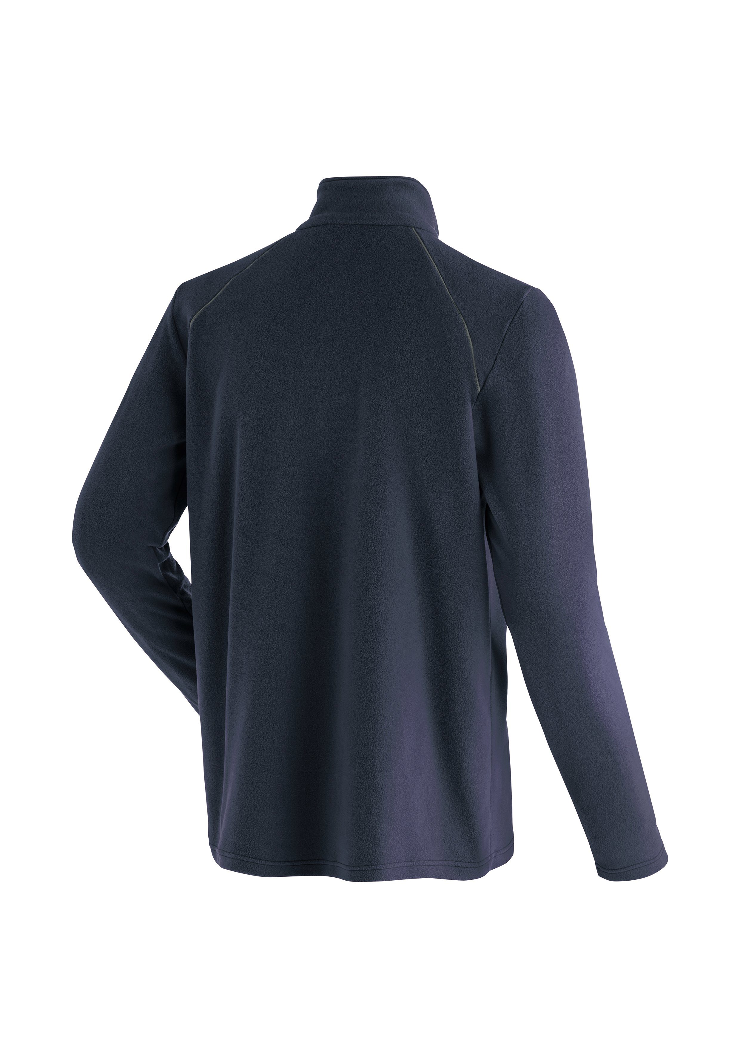 Maier Sports Fleecetrui Dennis Heren fleece, functionele midlayer, half-zip, regular fit