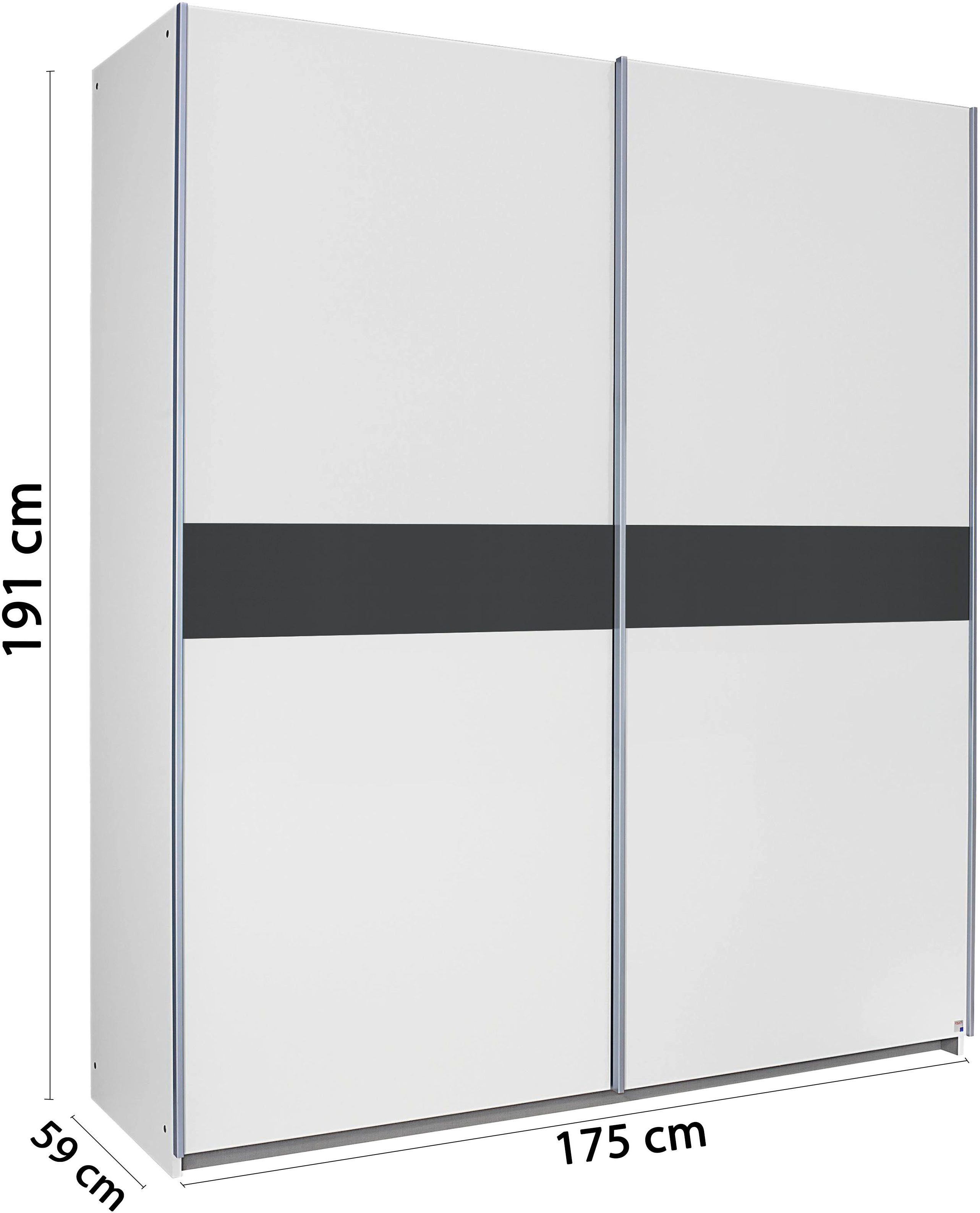 rauch Tienerkamerset Compleet slaapkamer slaapkamer NOOSA met kast breedte 175 cm(set)