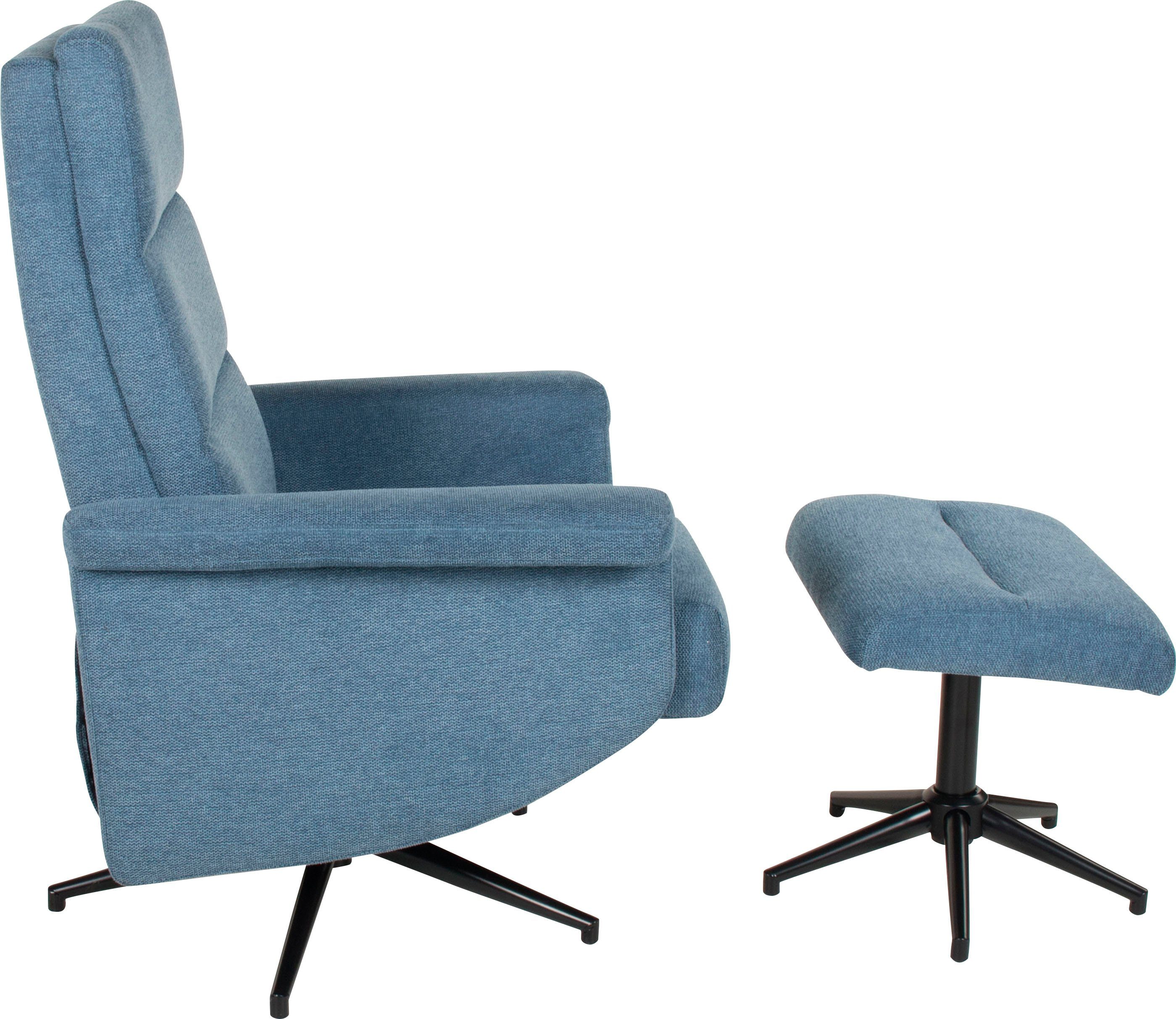 Duo Collection Relaxfauteuil Hylo met soepele relaxfunctie, instelbaar via lichaamsdruk