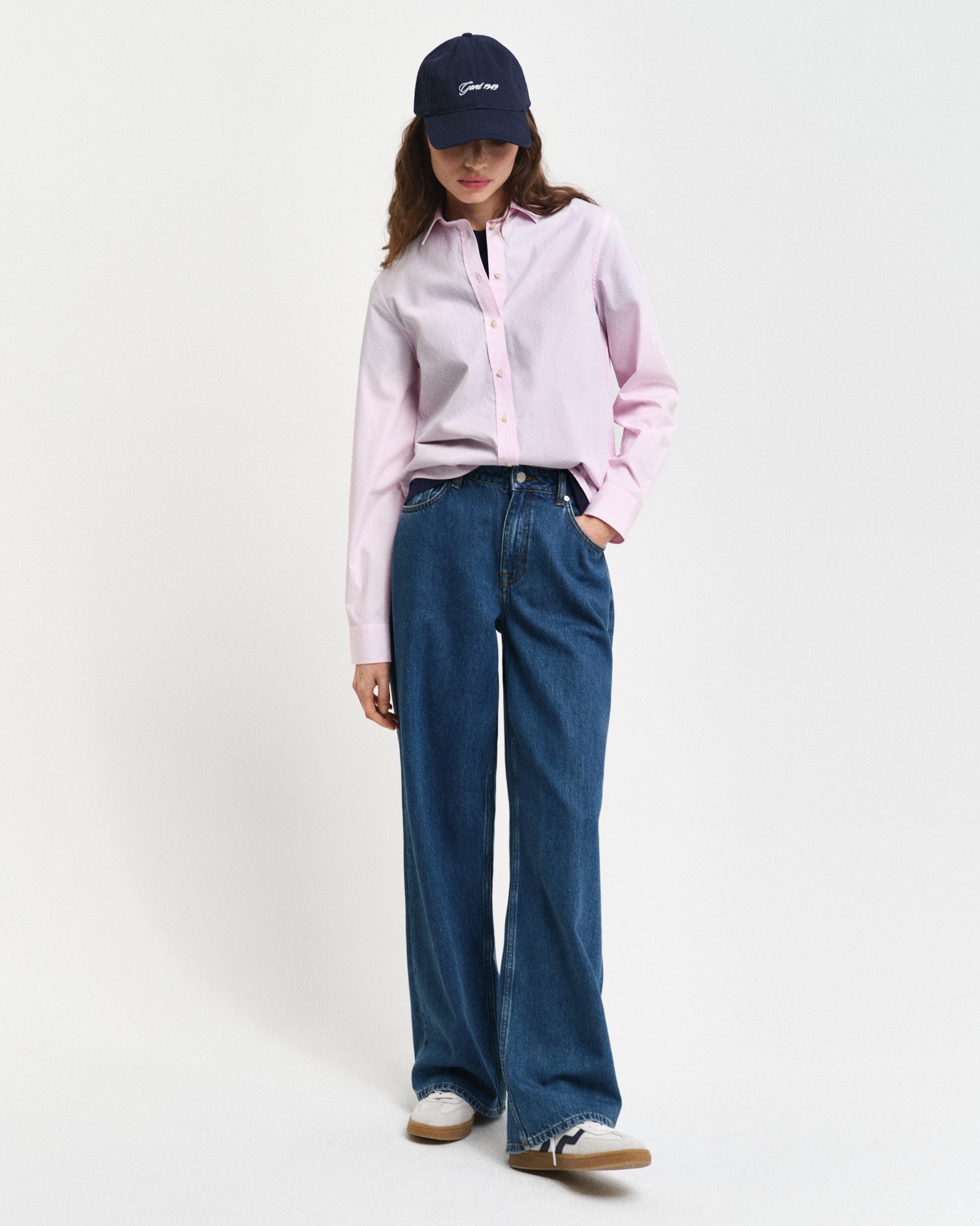 Gant Blouse met lange mouwen REG POPLIN SHIRT