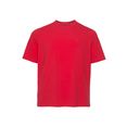 tommy hilfiger t-shirt bt-stretch slim fit tee-b rood