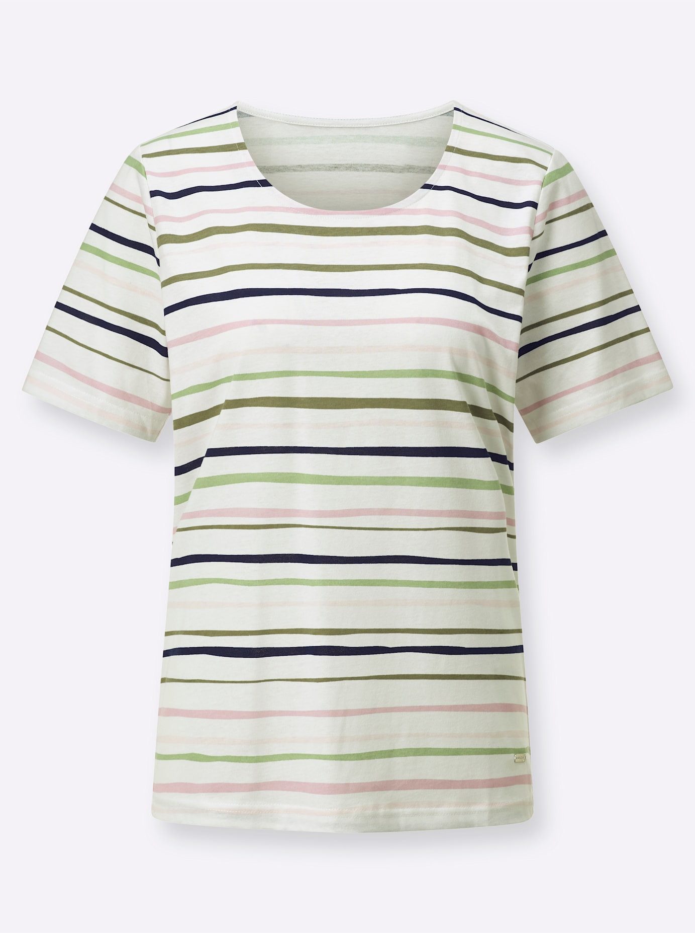 Casual Looks Shirt met ronde hals Shirt (1-delig)