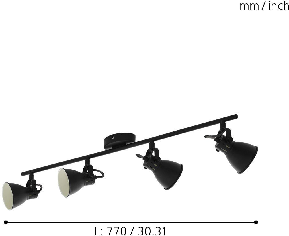 EGLO Ledplafondspots SERAS 2 Led-plafondlamp