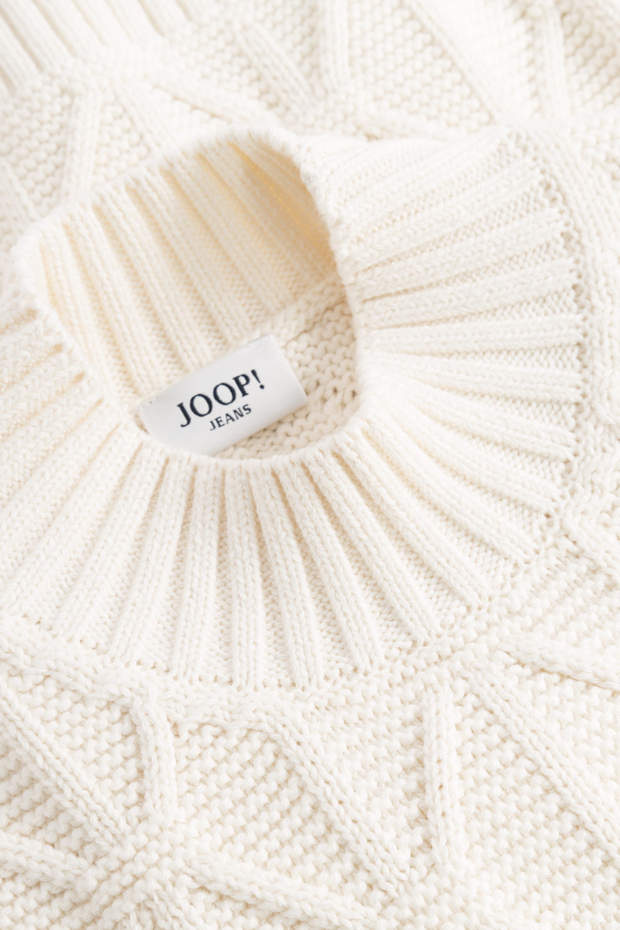 Joop Jeans Gebreide trui Floriano met structuurpatroon