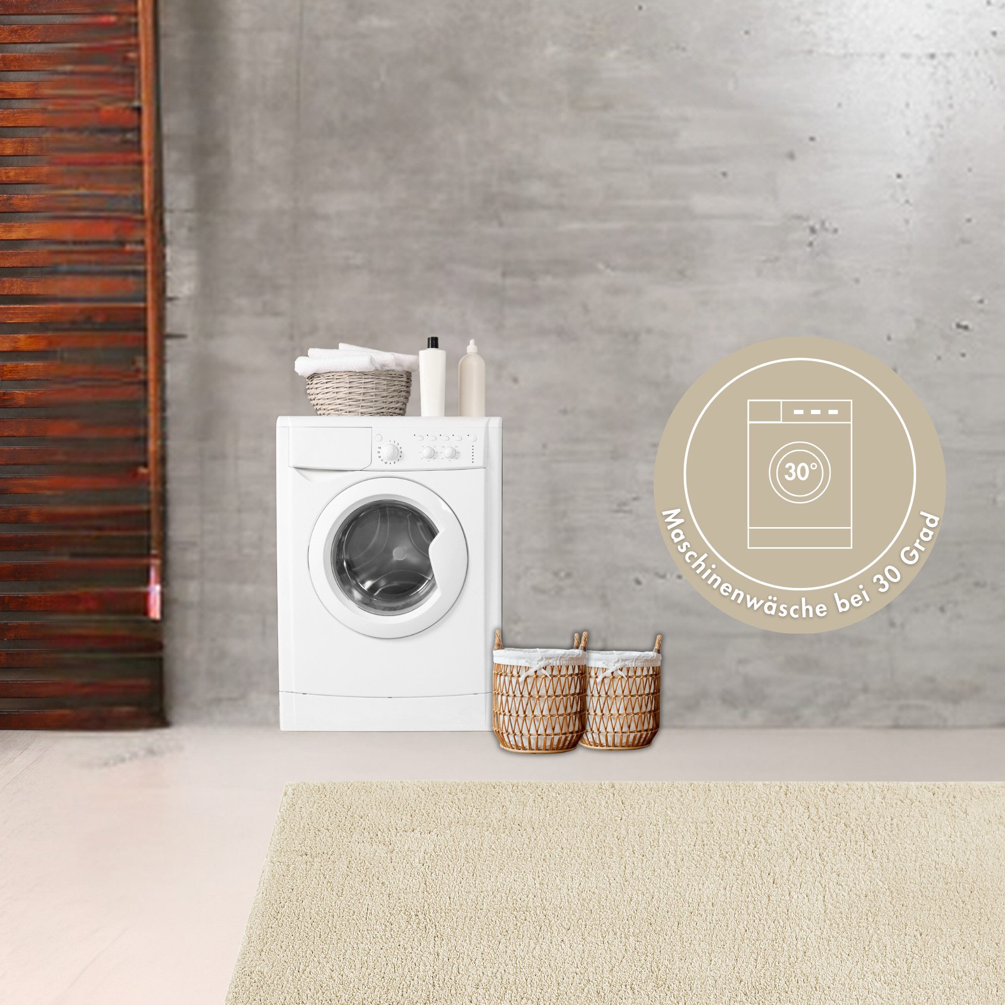 Andiamo Badmat Arezzo Effen kleuren, ook in rond en als 2-pack verkrijgbaar
