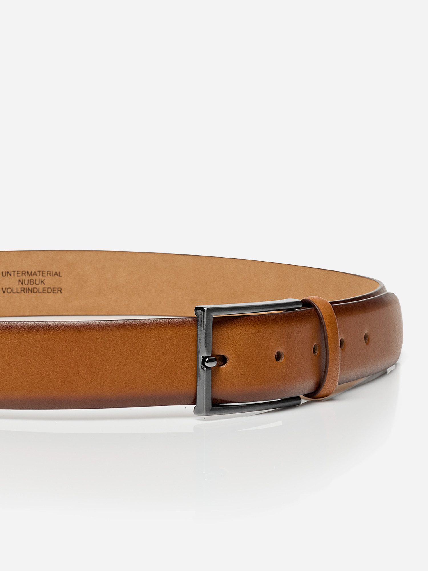 MONTI Leren riem Bordeaux