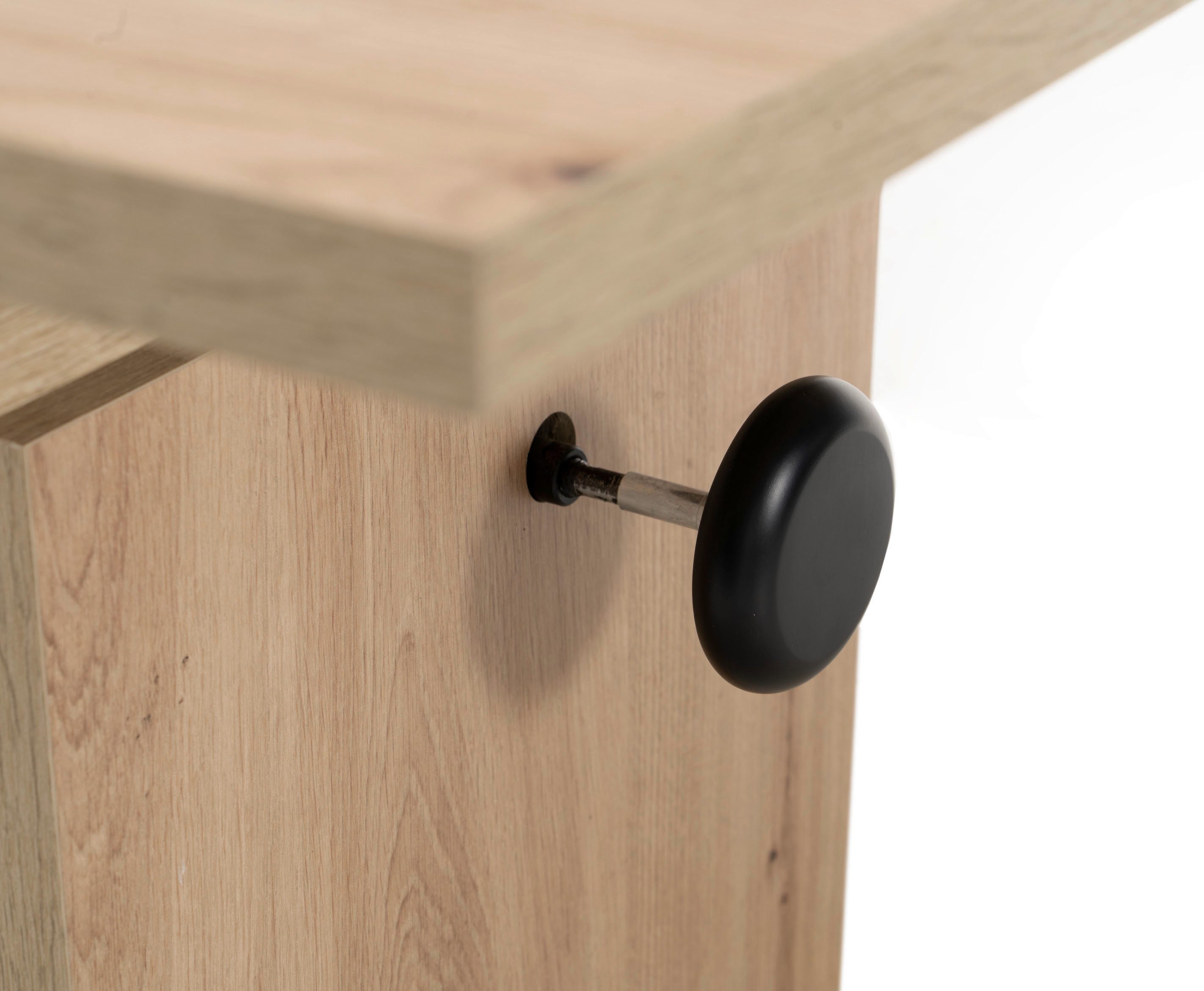 Stolkom Salontafel Event hoogte verstelbaar, uitschuifbaar, BxHxD 110-150x48-63x65 cm Hoogte verstelbaar met liftmechaniek en uittrekbaar in 3 kleurvarianten