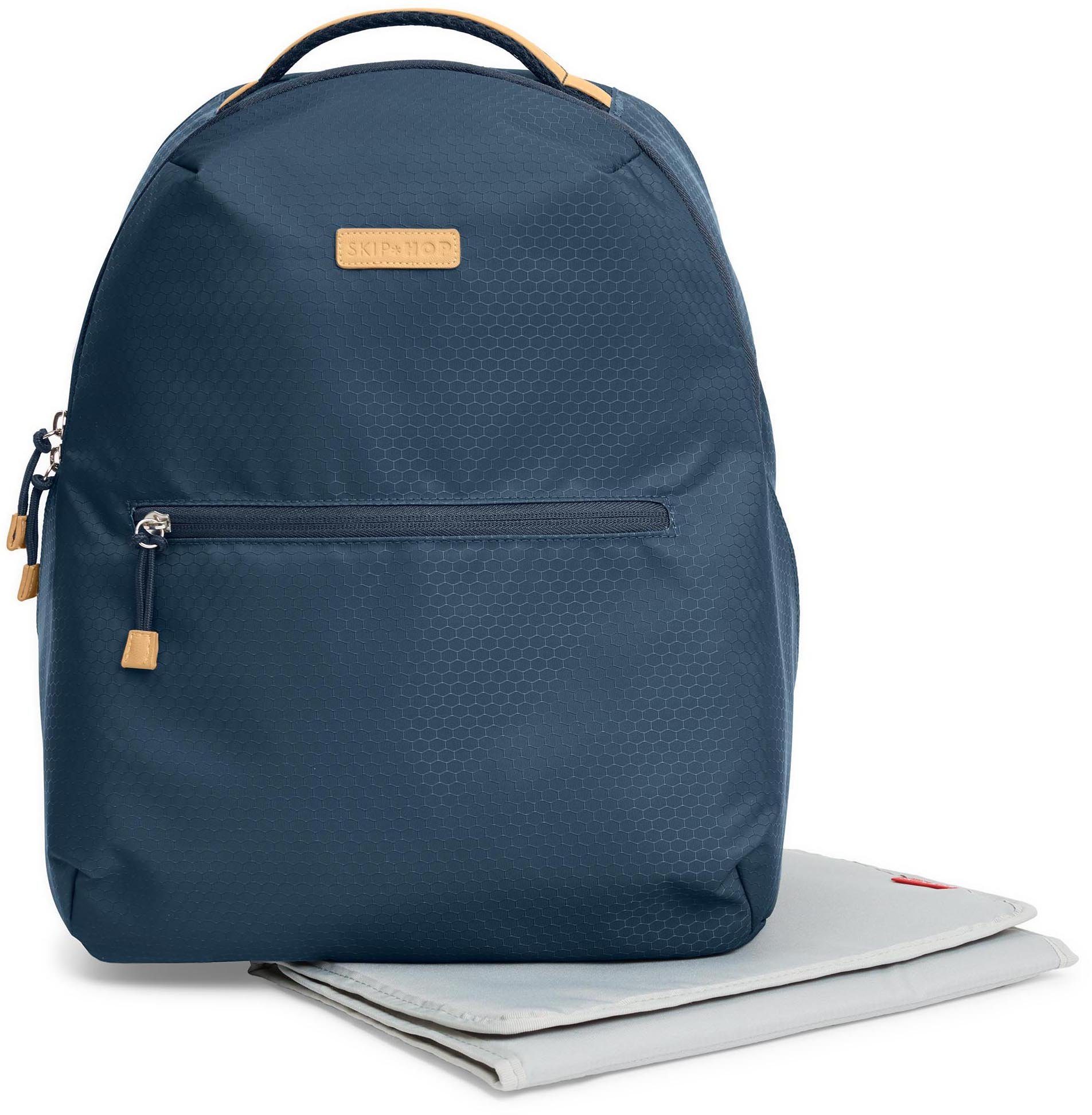 Skip Hop Luierrugzak Go Envi, blauw/grijs van gerecycled materiaal