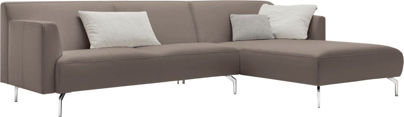 Creation BY ROLF BENZ Hoekbank CR.446 in een minimalistische, gewichtloze look, breedte 275 cm