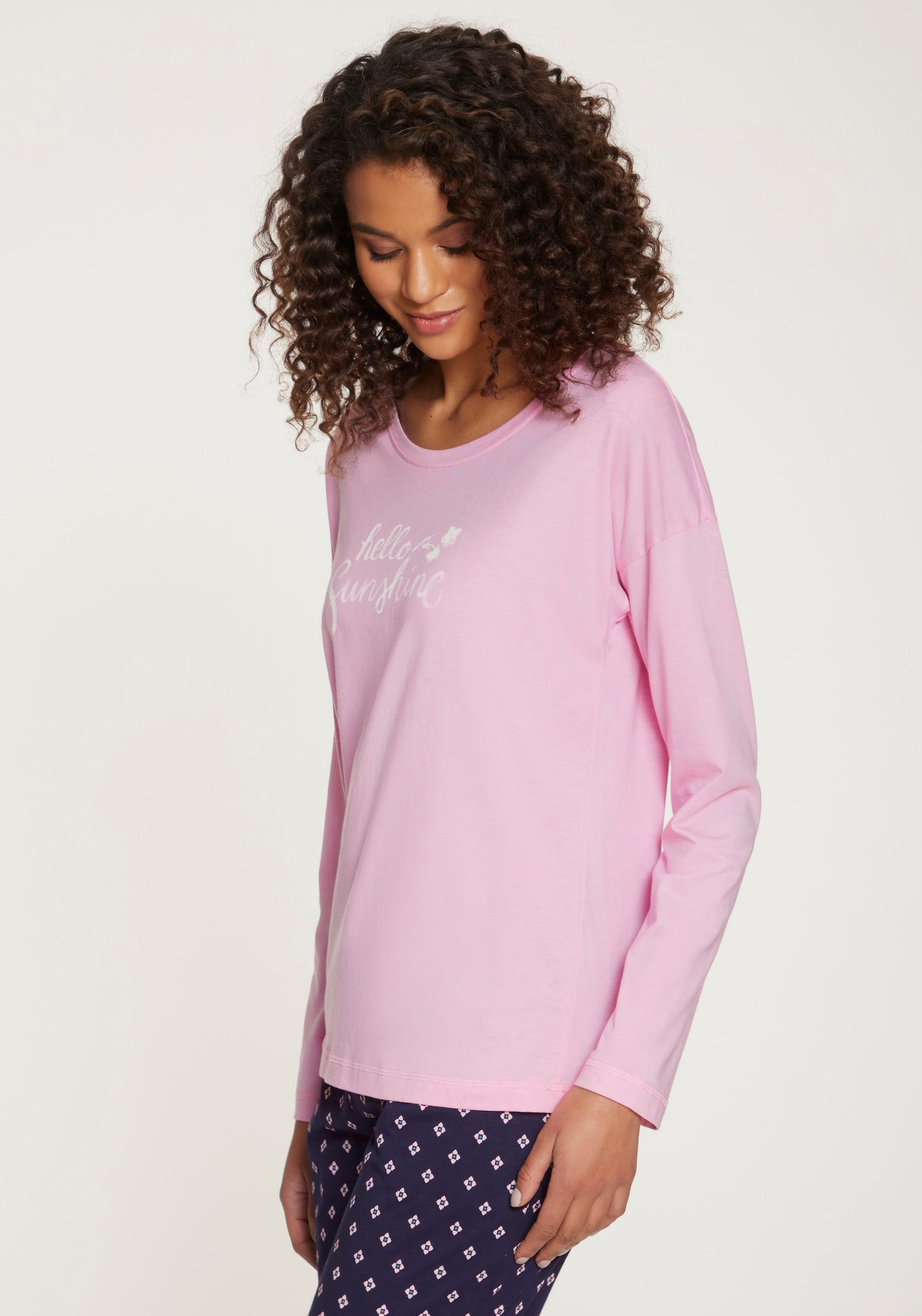 Vivance Dreams Pyjama top met frontprint