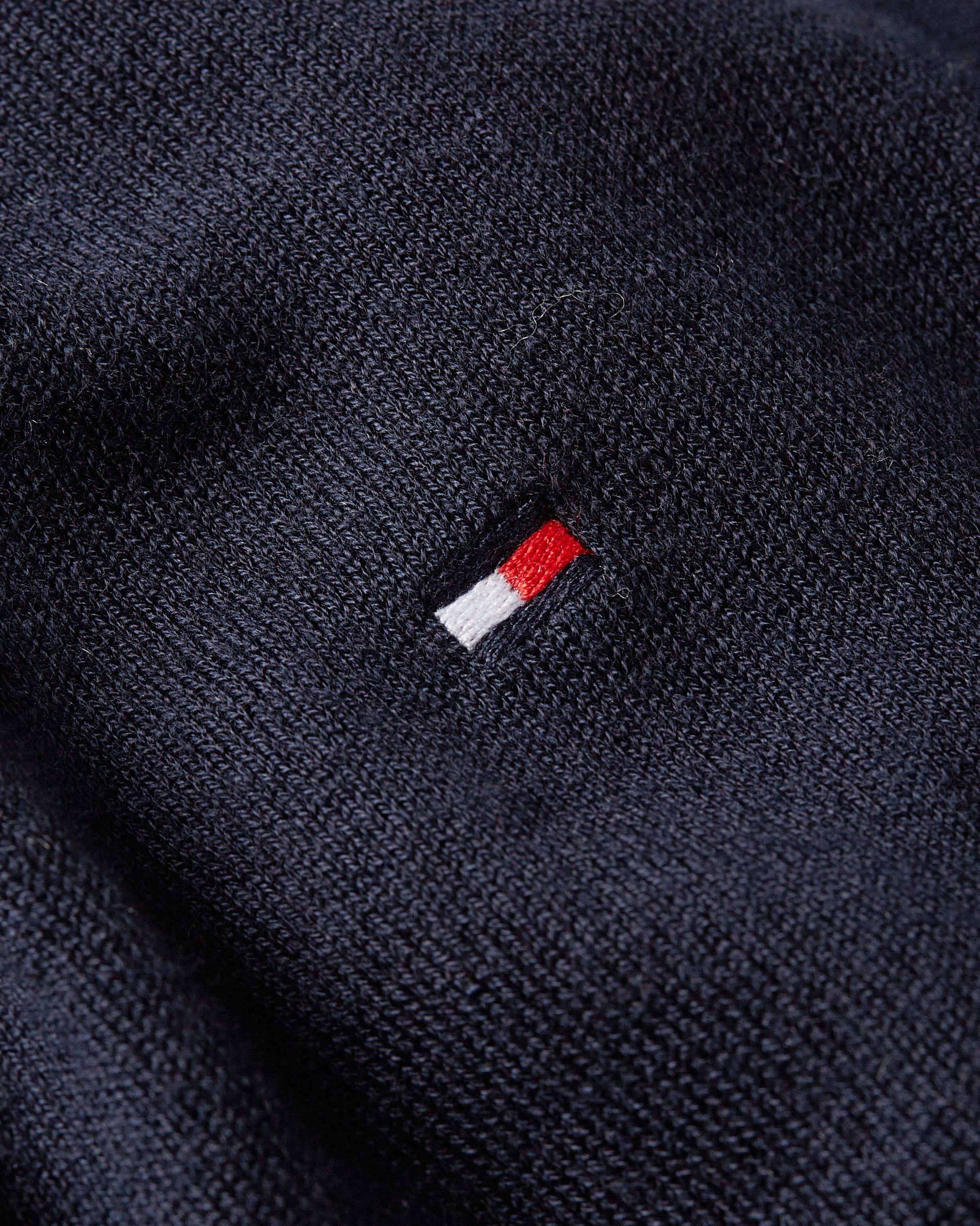 Tommy Hilfiger Gebreide trui CO JERSEY STITCH V-NK SWEATER