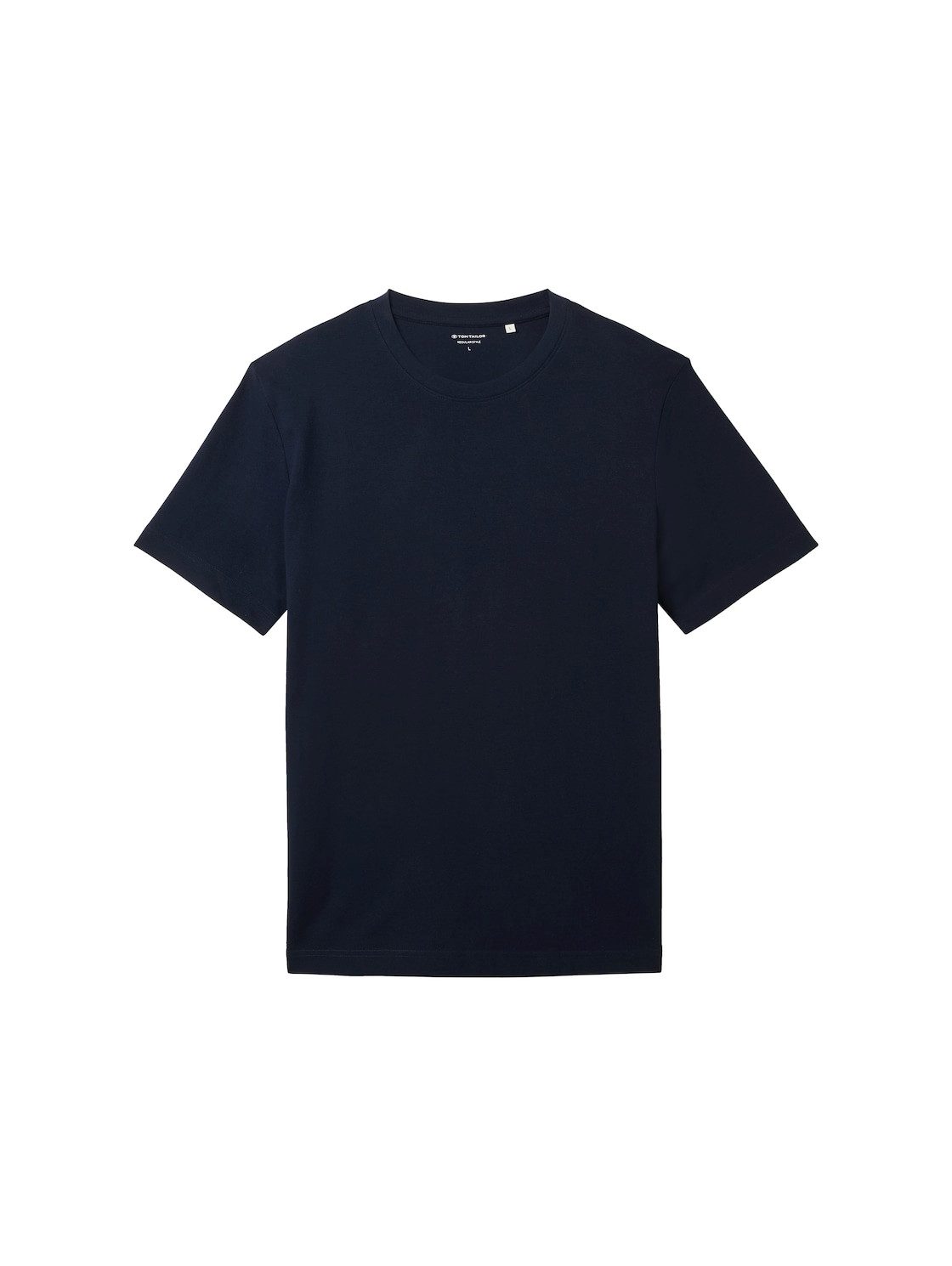 Tom Tailor T-shirt met piqué structuur
