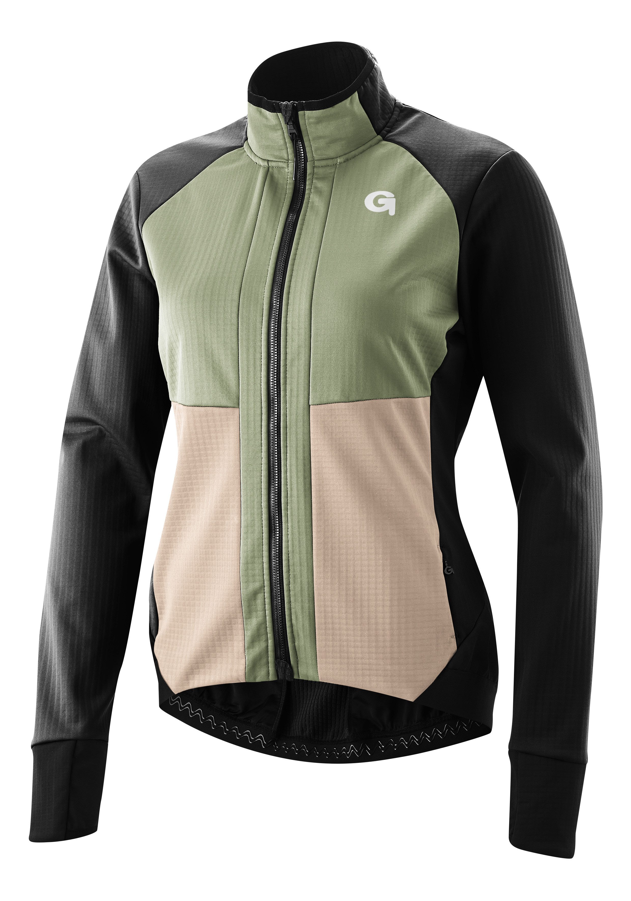 Gonso Fietsjack Trail Jacket Softshell W Waterafstotende duurzame en ademende fietsjas