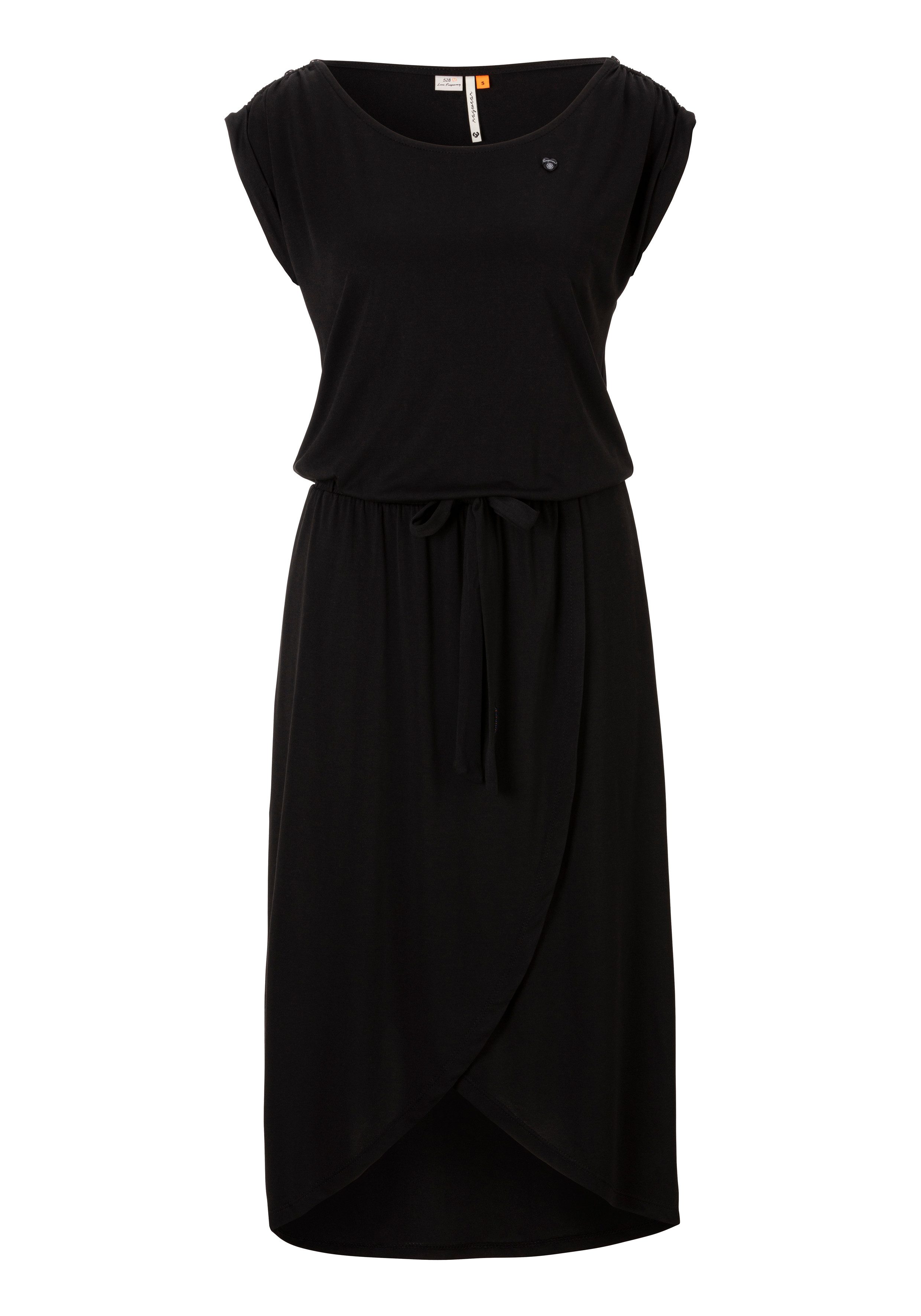 Ragwear Zomerjurk ETHANY met taille-bindband en wikkelingseffect