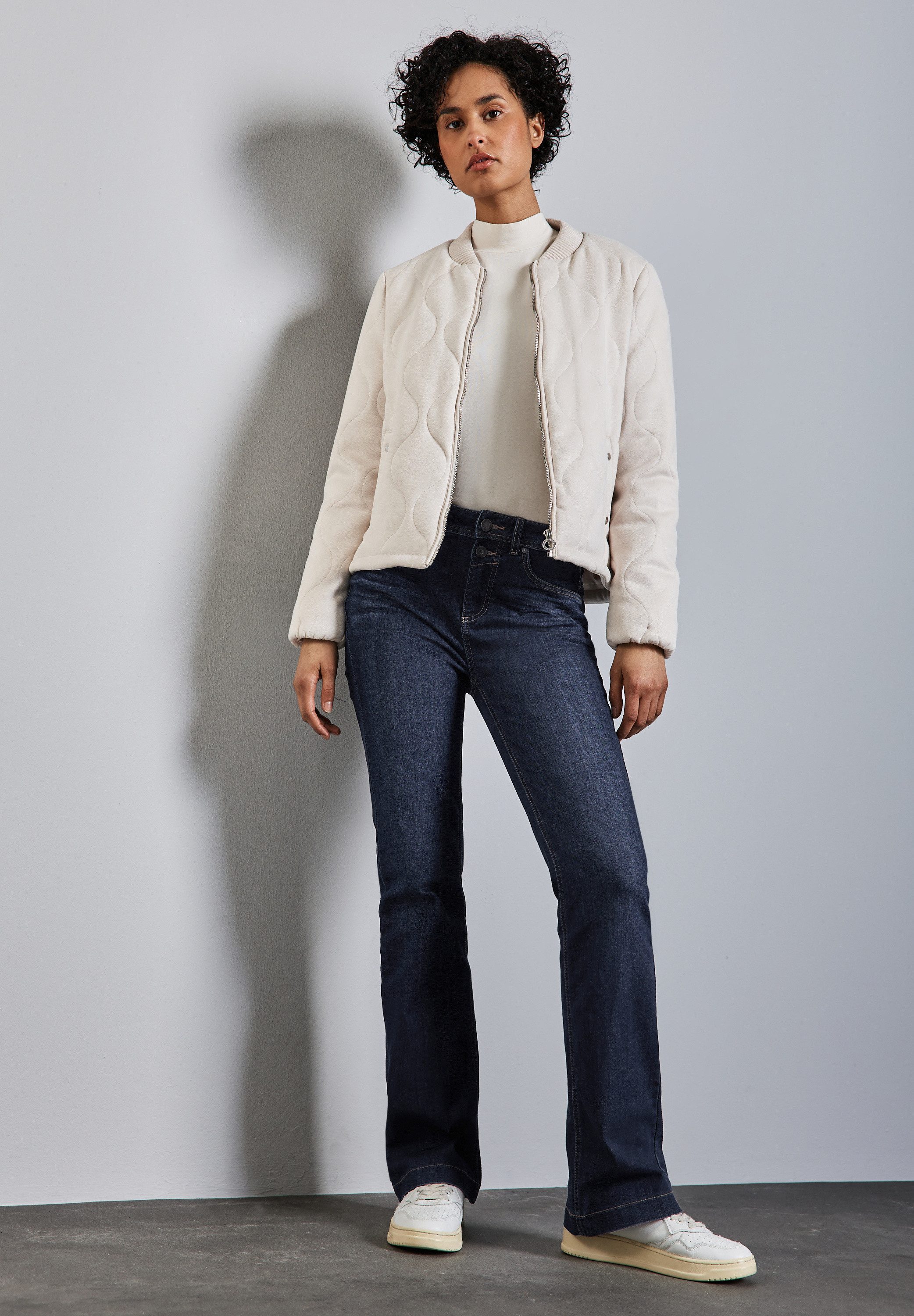 STREET ONE Bootcut jeans in five-pocketsstijl