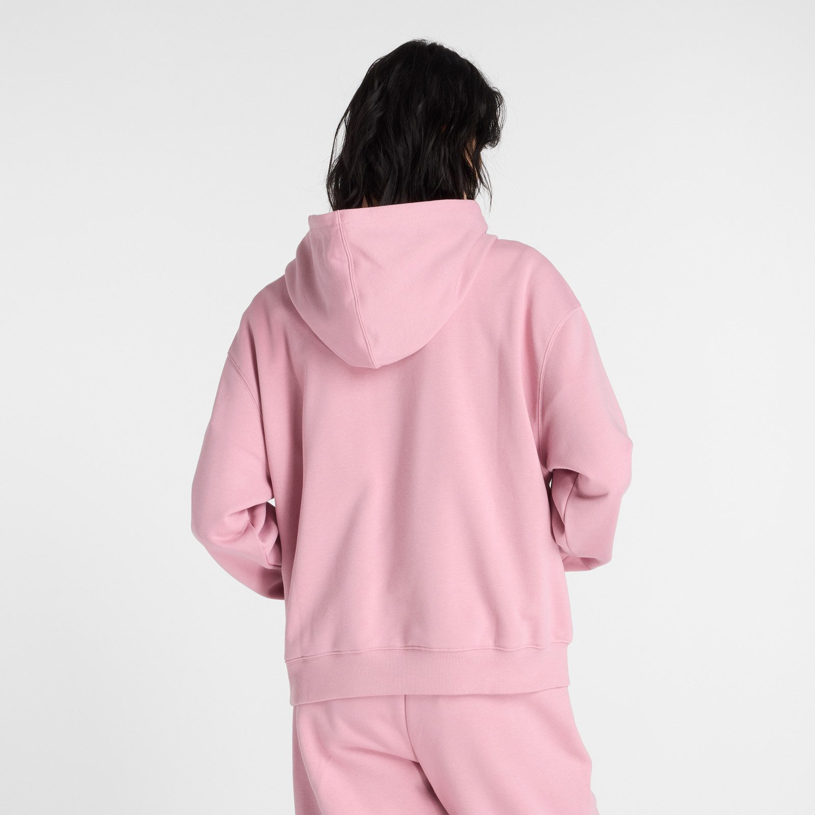 New Balance Hoodie Sport Essentials French Terry Hoodie PINK TAFFY