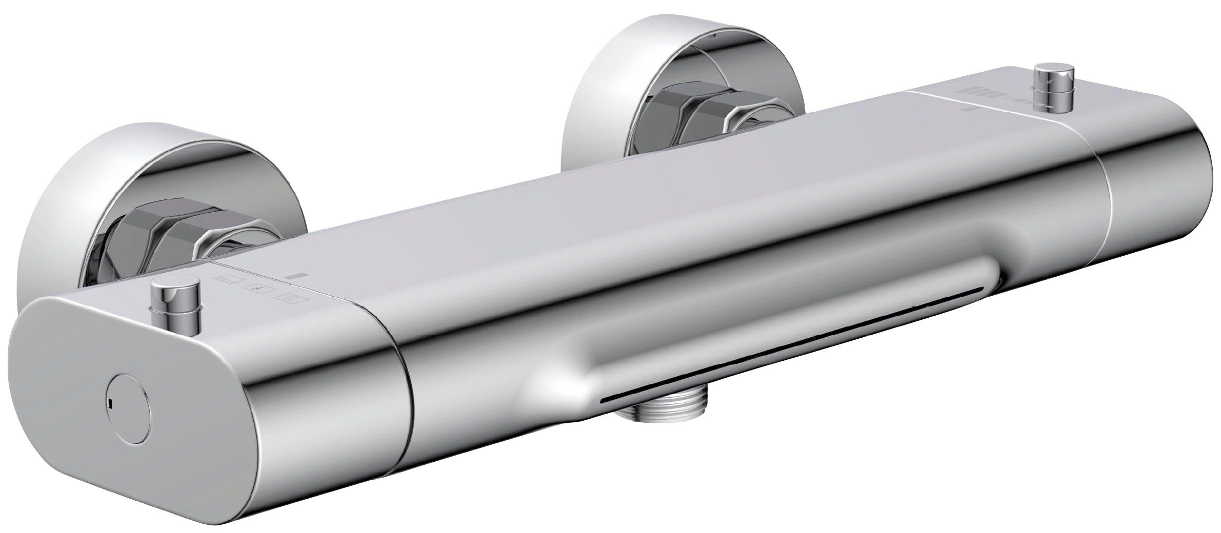 Eisl Badthermostaat Carneo Waterval, eco-stop functie, veiligheidsvergrendeling