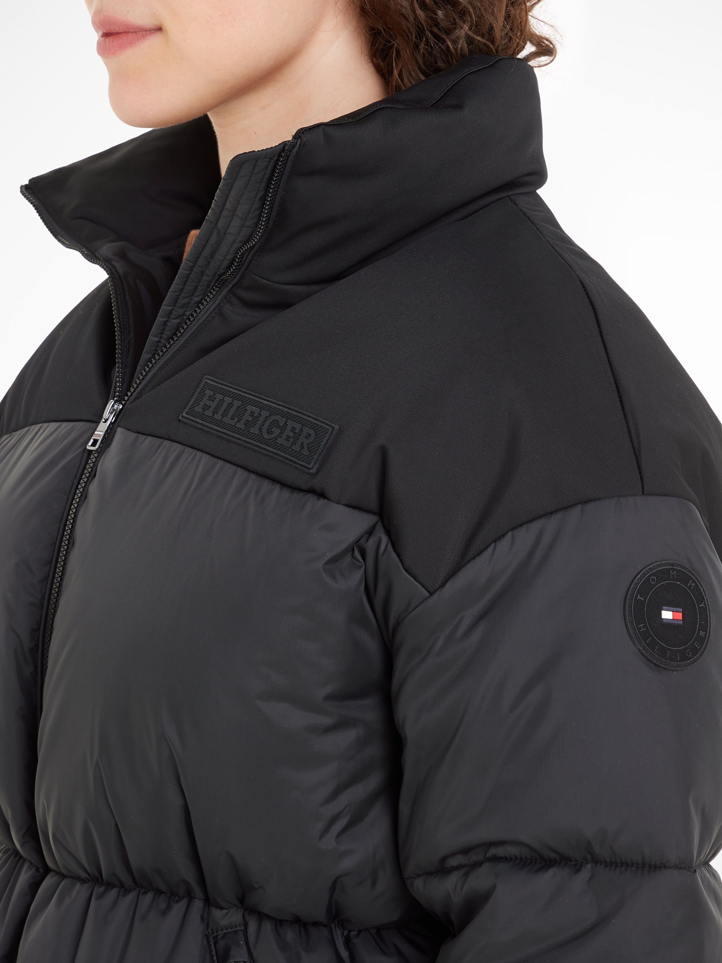 Tommy Hilfiger Gewatteerde jas NEW YORK PUFFER JACKET met verstelbare tailleband