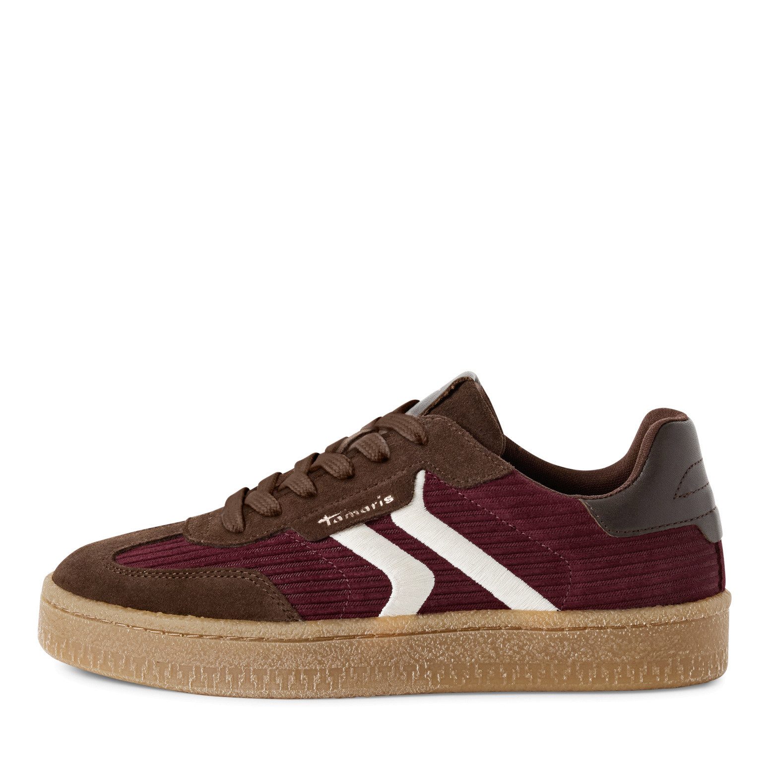 Tamaris Plateausneakers , vrijetijdsschoen, halfschoen, veterschoen met gepolsterde schacht