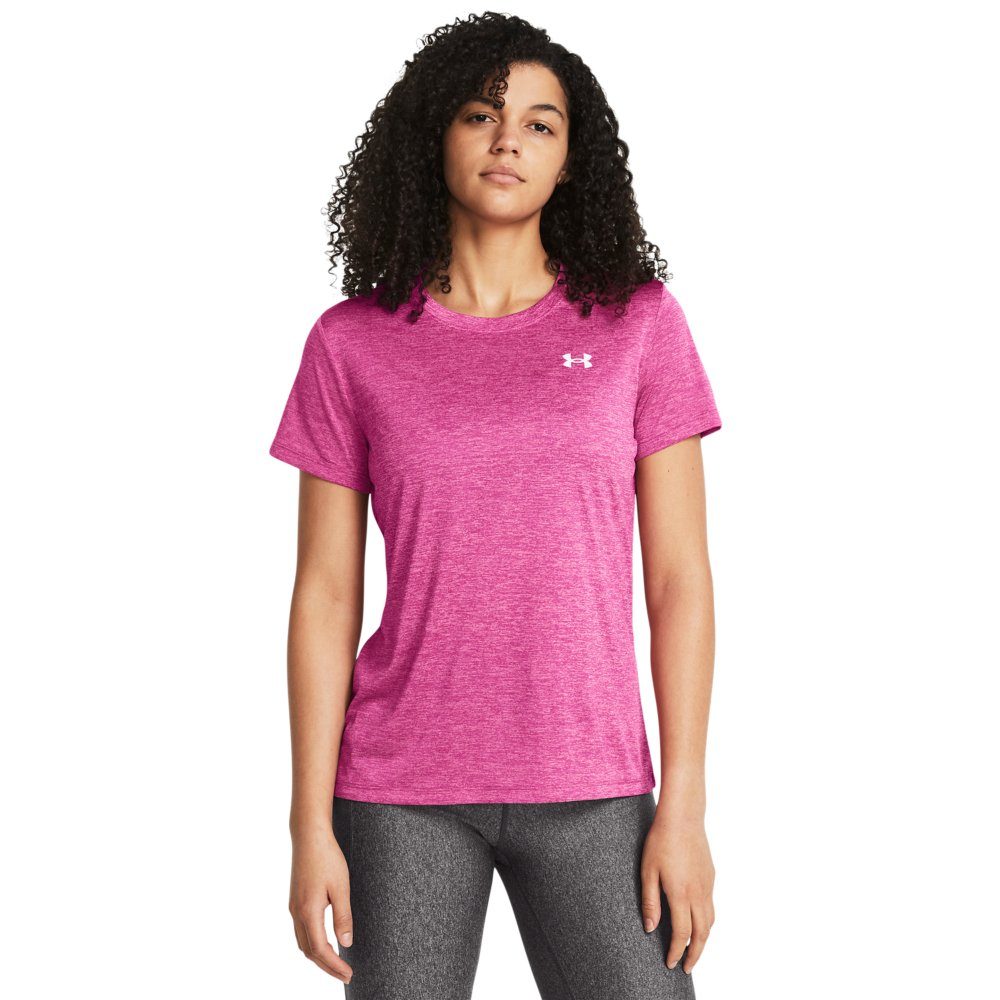 Under Armour Tech T-Shirt Rebel Pink- Dames Rebel Pink