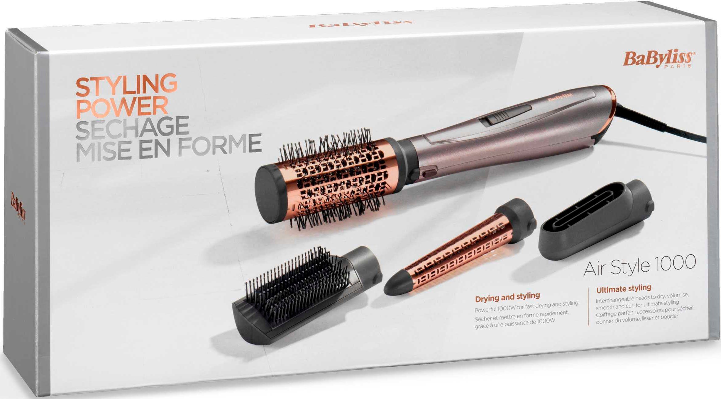 Babyliss Stylingborstel met warme lucht AS136E Air Style 1000