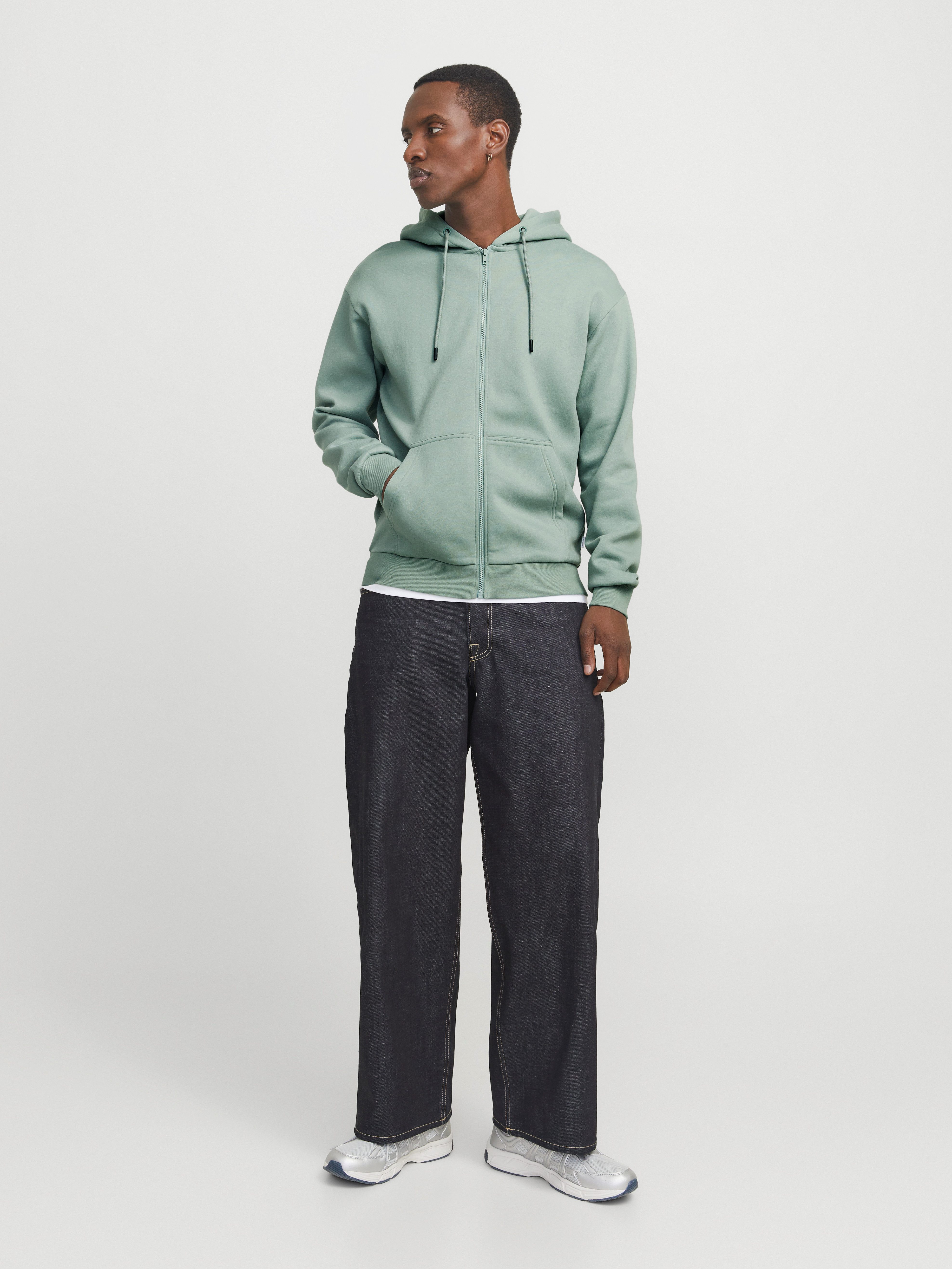 Jack & Jones Capuchonsweatvest JJEBRADLEY SWEAT ZIP HOOD NOOS