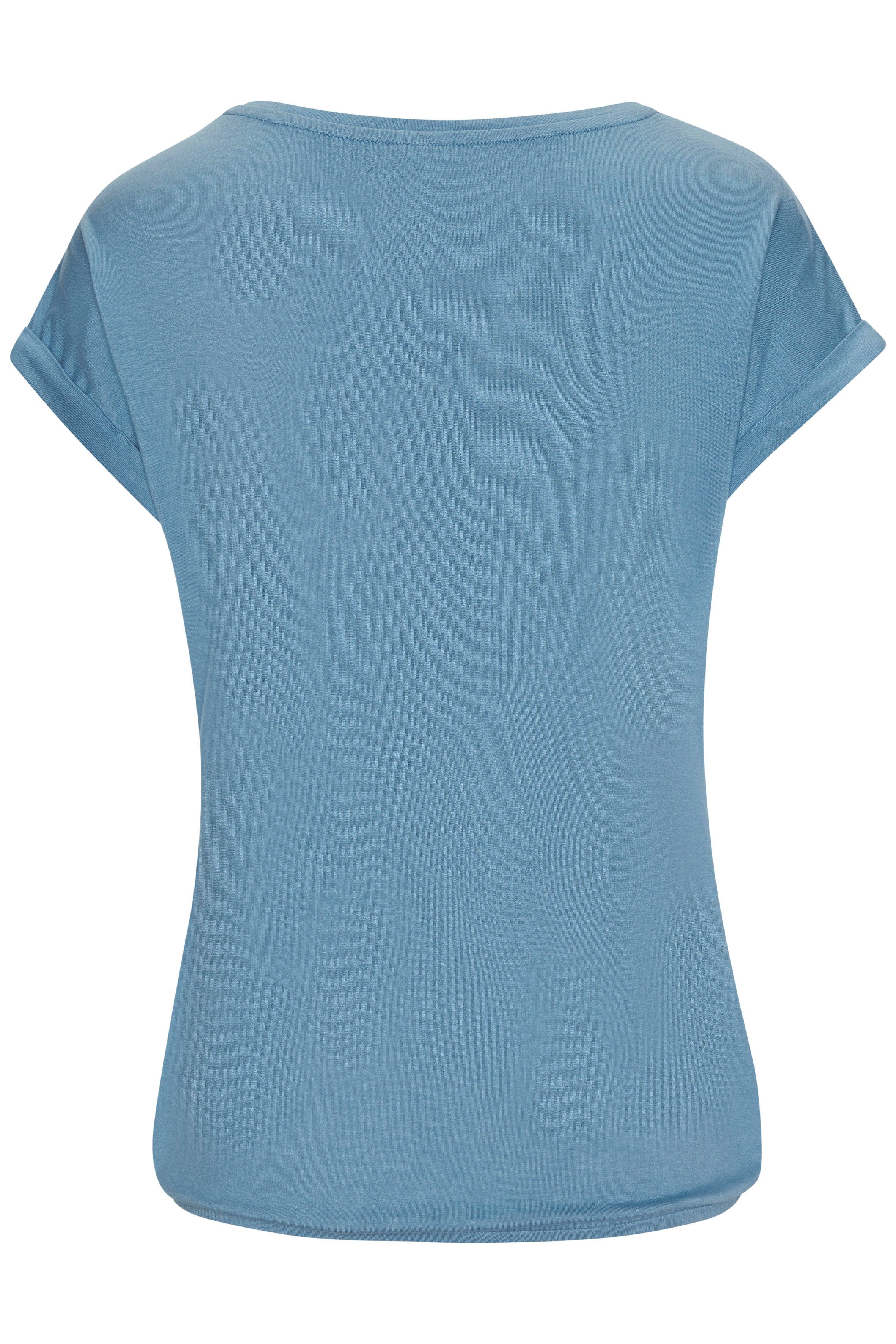 Lascana Shirt met korte mouwen Met Lascana hartprint van zachte viscose-stretch (1-delig)