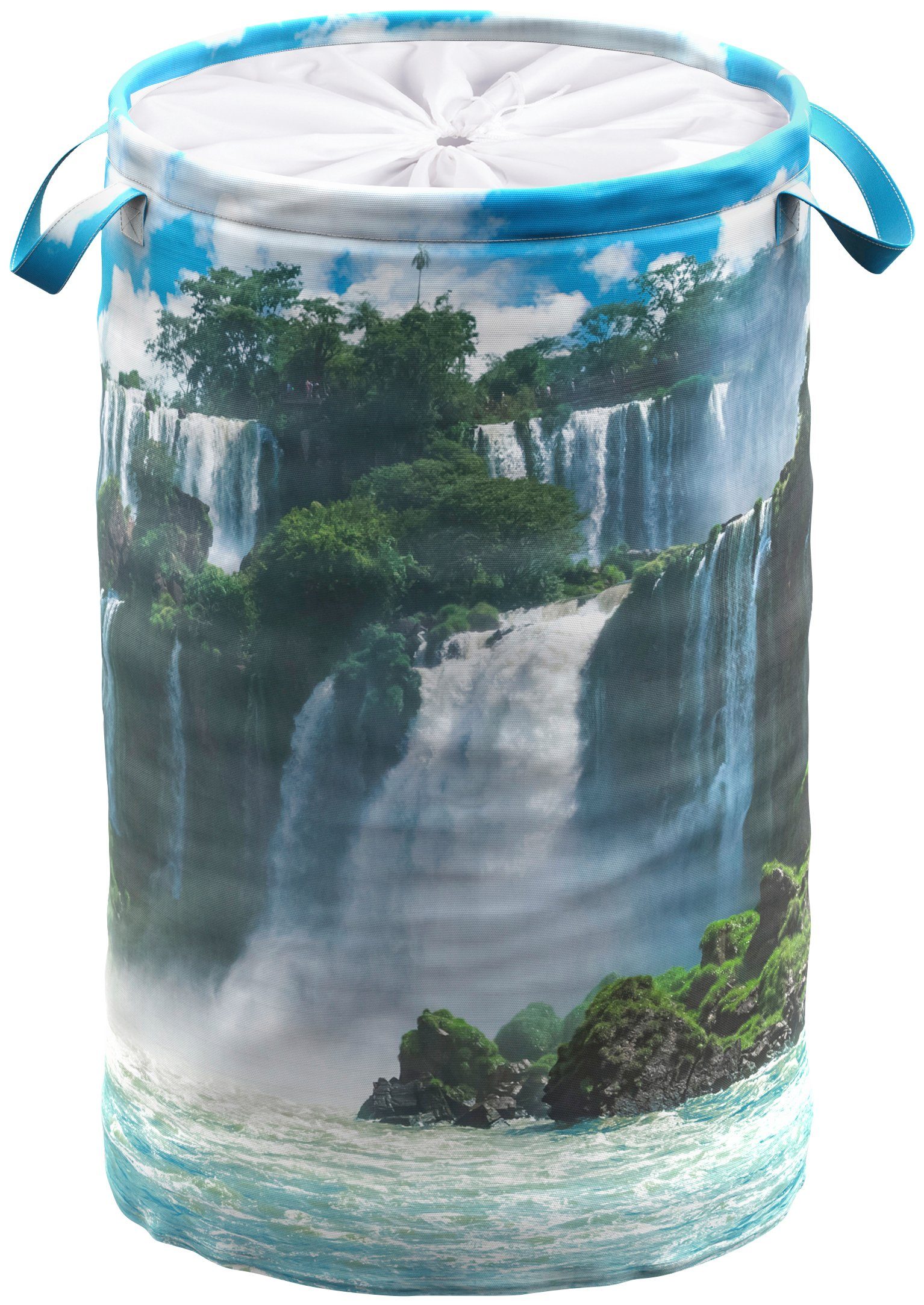 Sanilo Wasmand Waterval wasmanden blauw
