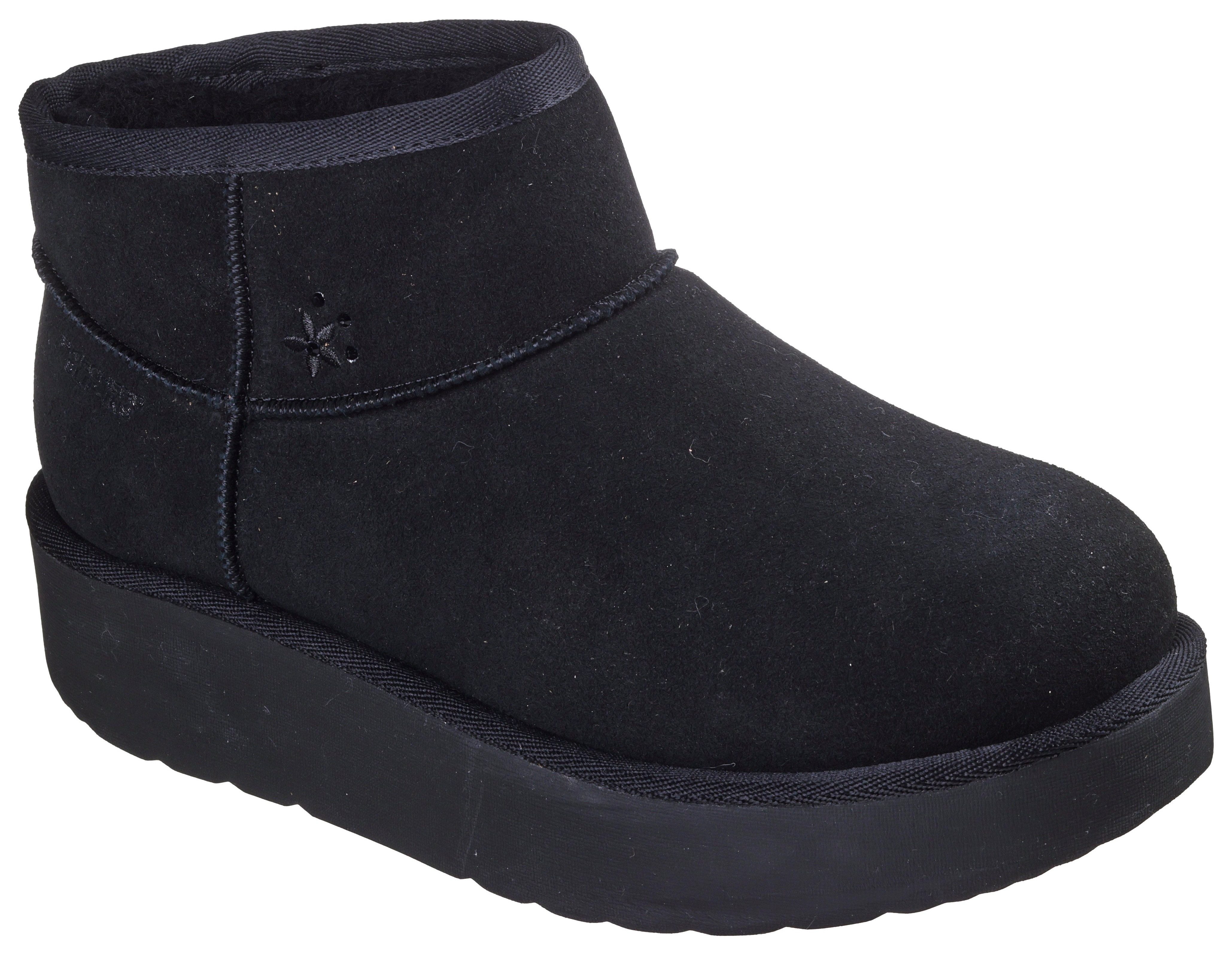 Skechers Winterlaarzen KEEP COZY Snowboots, instaplaarzen met plateauzool