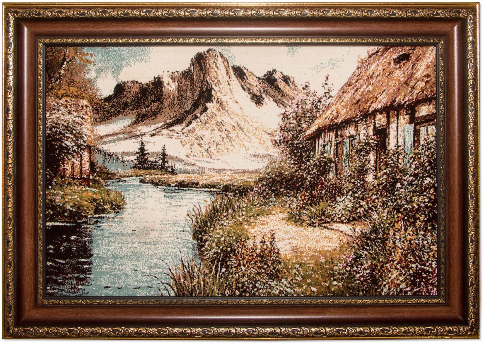 morgenland Wandtapijt Bild-Teppich Figurativ 85 x 60 cm bijzonder zacht door microgaren